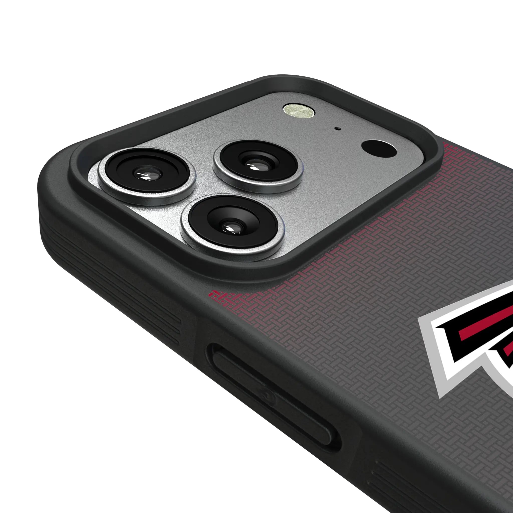 Atlanta Falcons Linen iPhone Bump Phone Case for Apple iPhone - Detail#Device_iPhone 17 Pro
