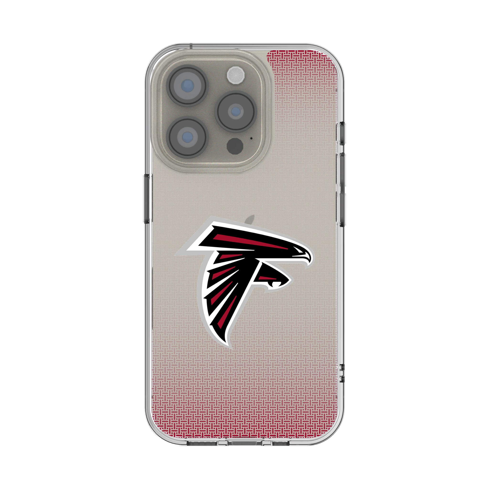Atlanta Falcons Linen iPhone Clear Phone Case for Apple iPhone