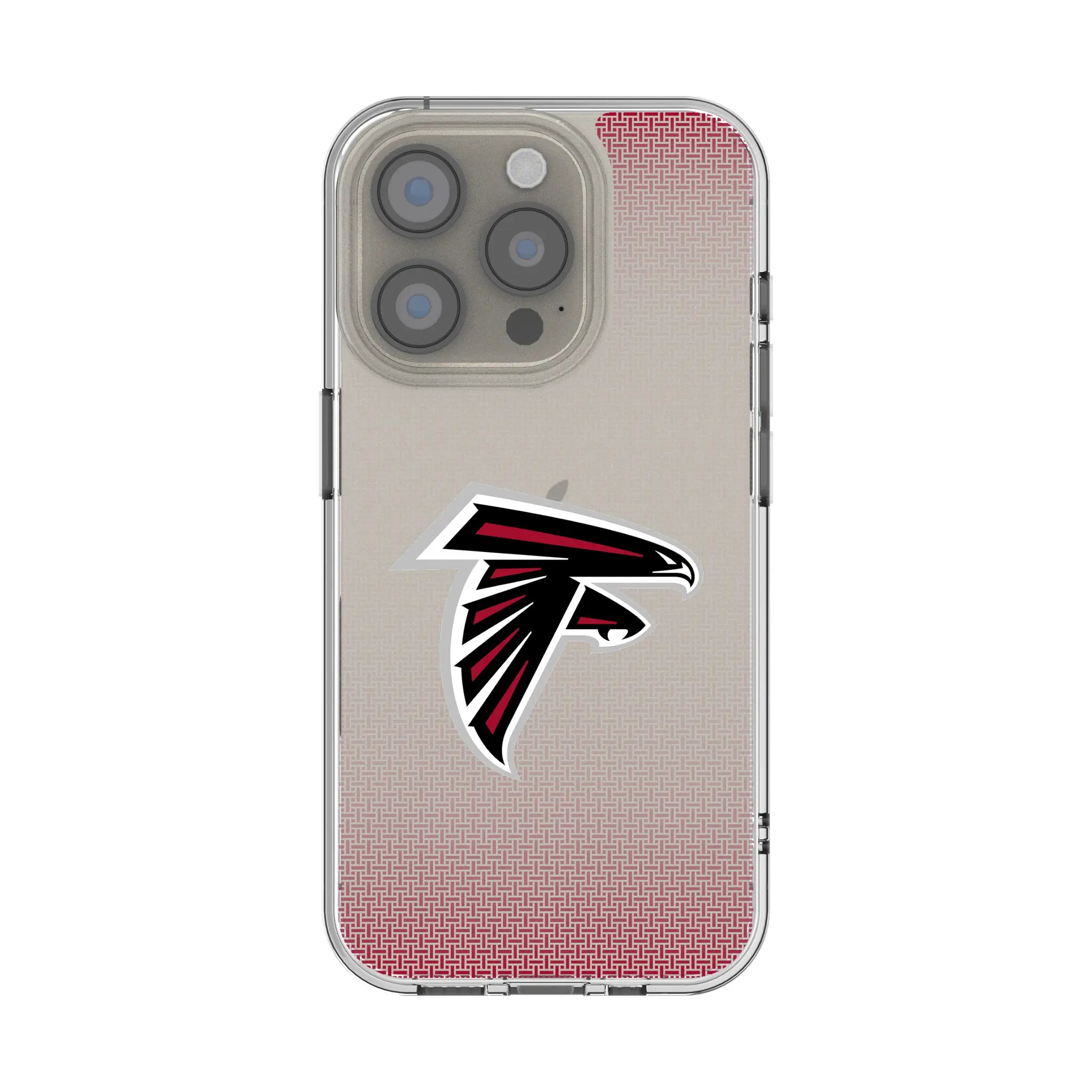 Atlanta Falcons Linen iPhone Clear Phone Case for Apple iPhone
