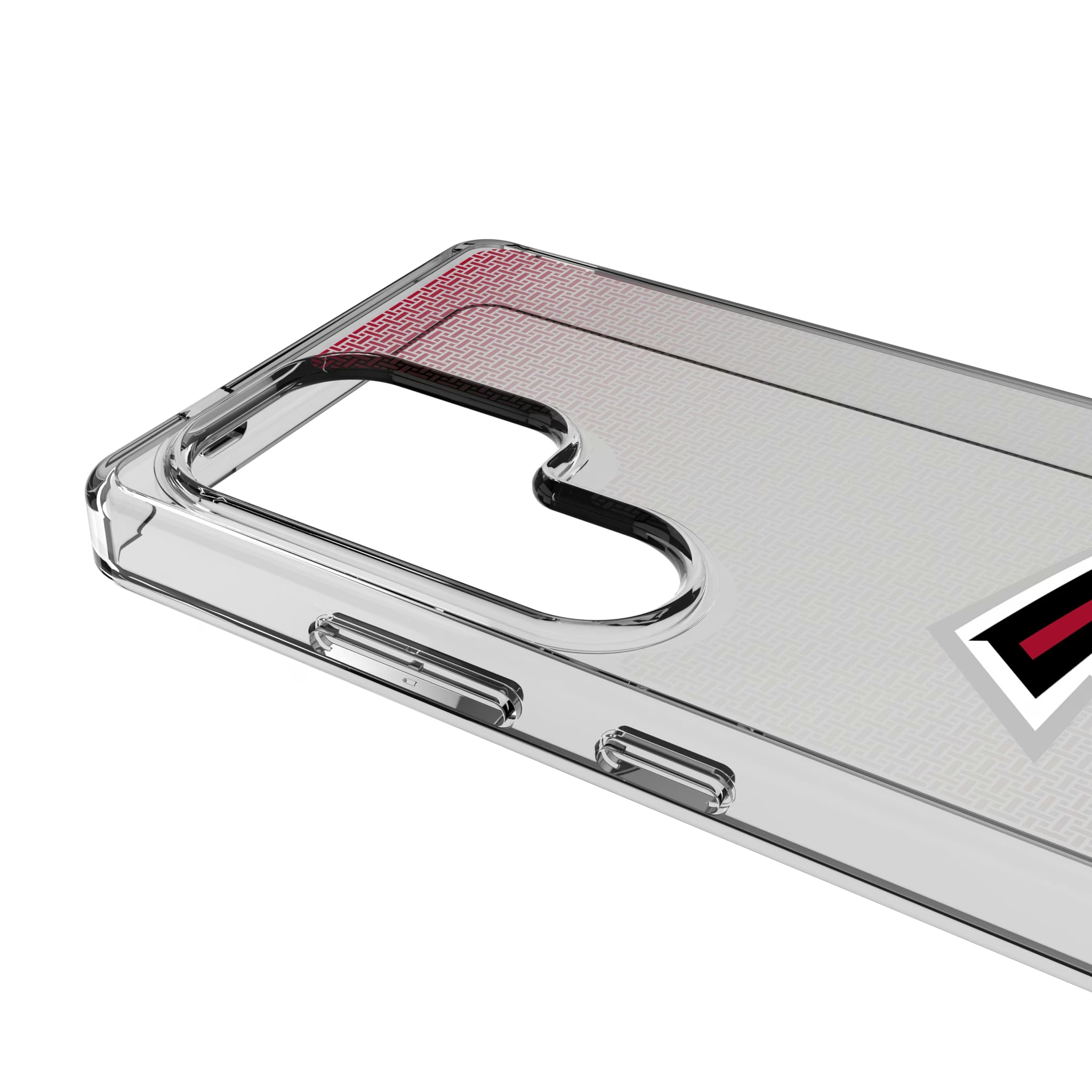 Atlanta Falcons Linen Galaxy Clear Phone Case for Samsung Galaxy - Detail