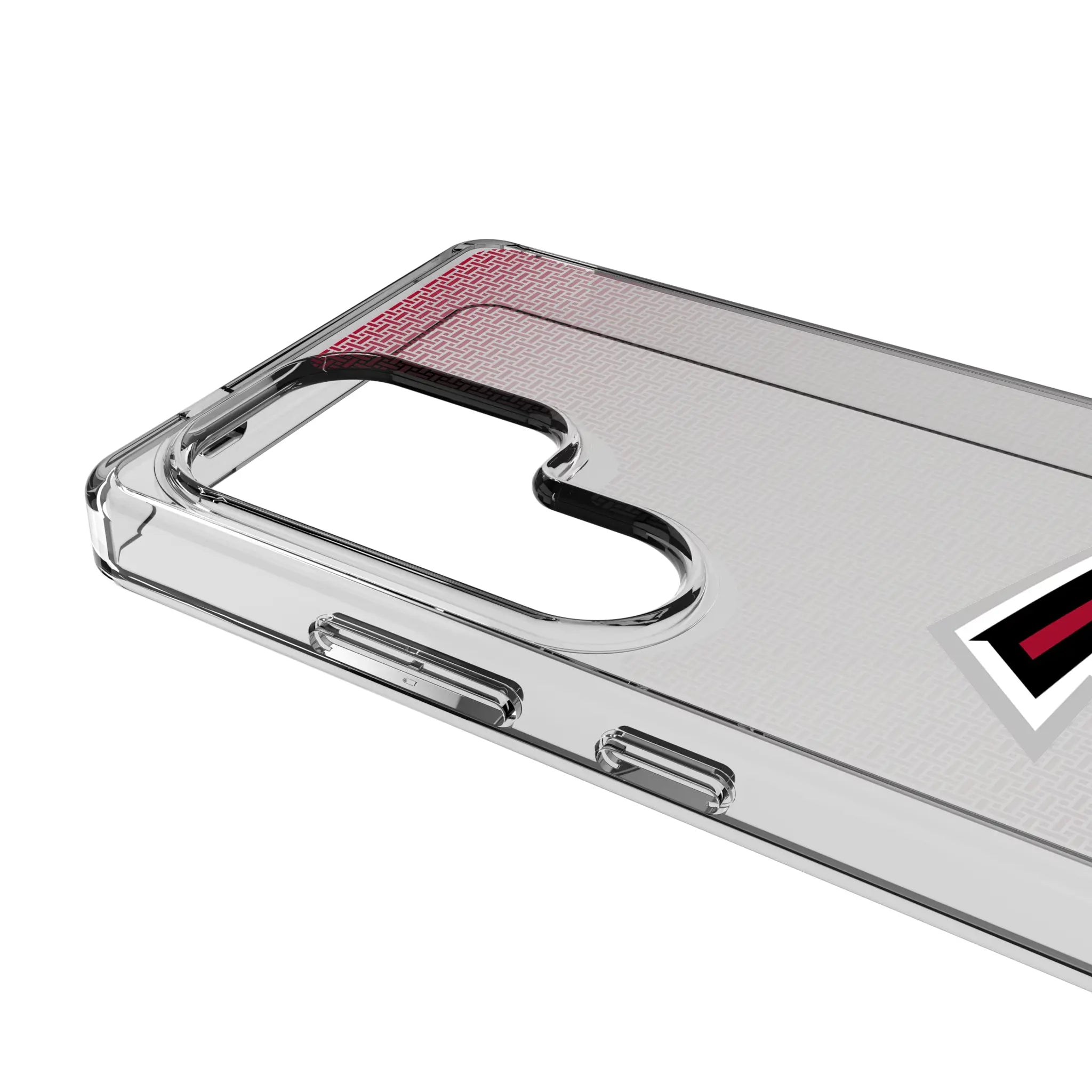 Atlanta Falcons Linen Galaxy Clear Phone Case for Samsung Galaxy - Detail#Device_Galaxy S25 Ultra