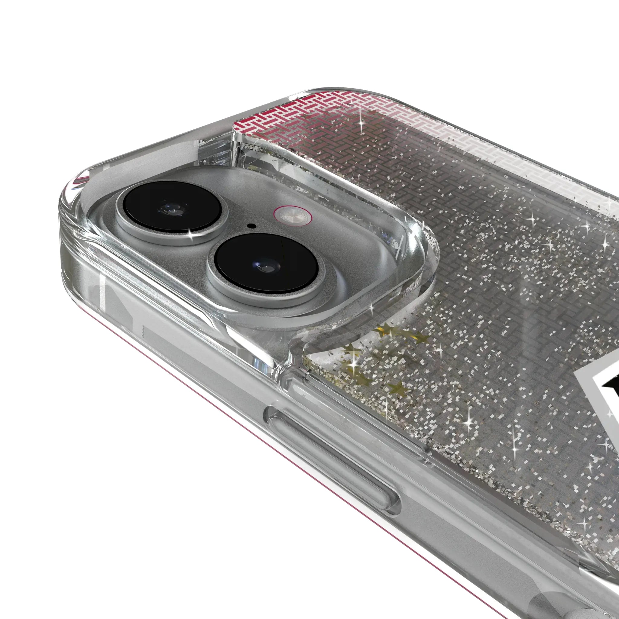 Atlanta Falcons Linen iPhone Glitter Phone Case for Apple iPhone - Detail