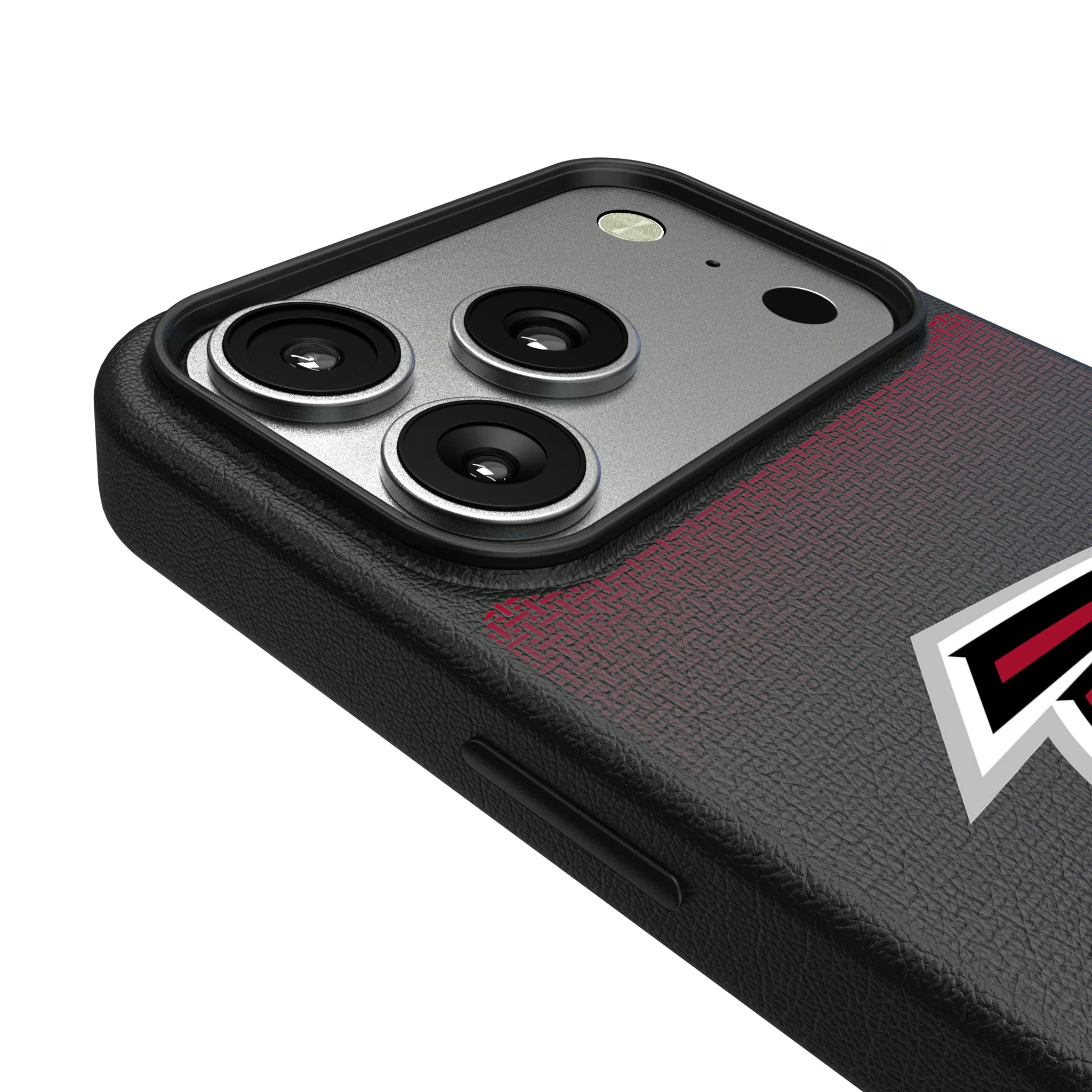 Atlanta Falcons Linen iPhone MagSafe Compatible Phone Case for Apple iPhone - Detail#Device_iPhone 17 Pro