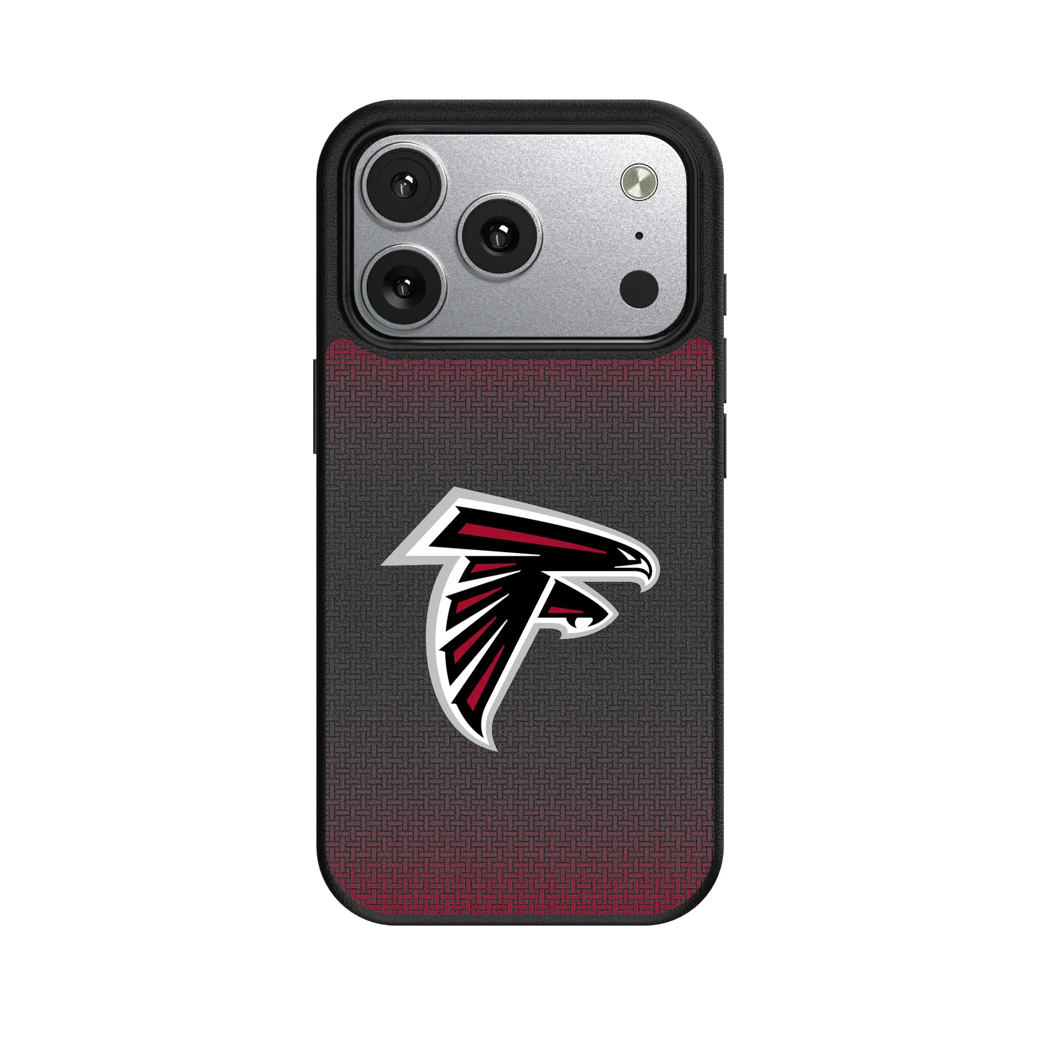Atlanta Falcons Linen iPhone MagSafe Compatible Phone Case for Apple iPhone#Device_iPhone 17 Pro