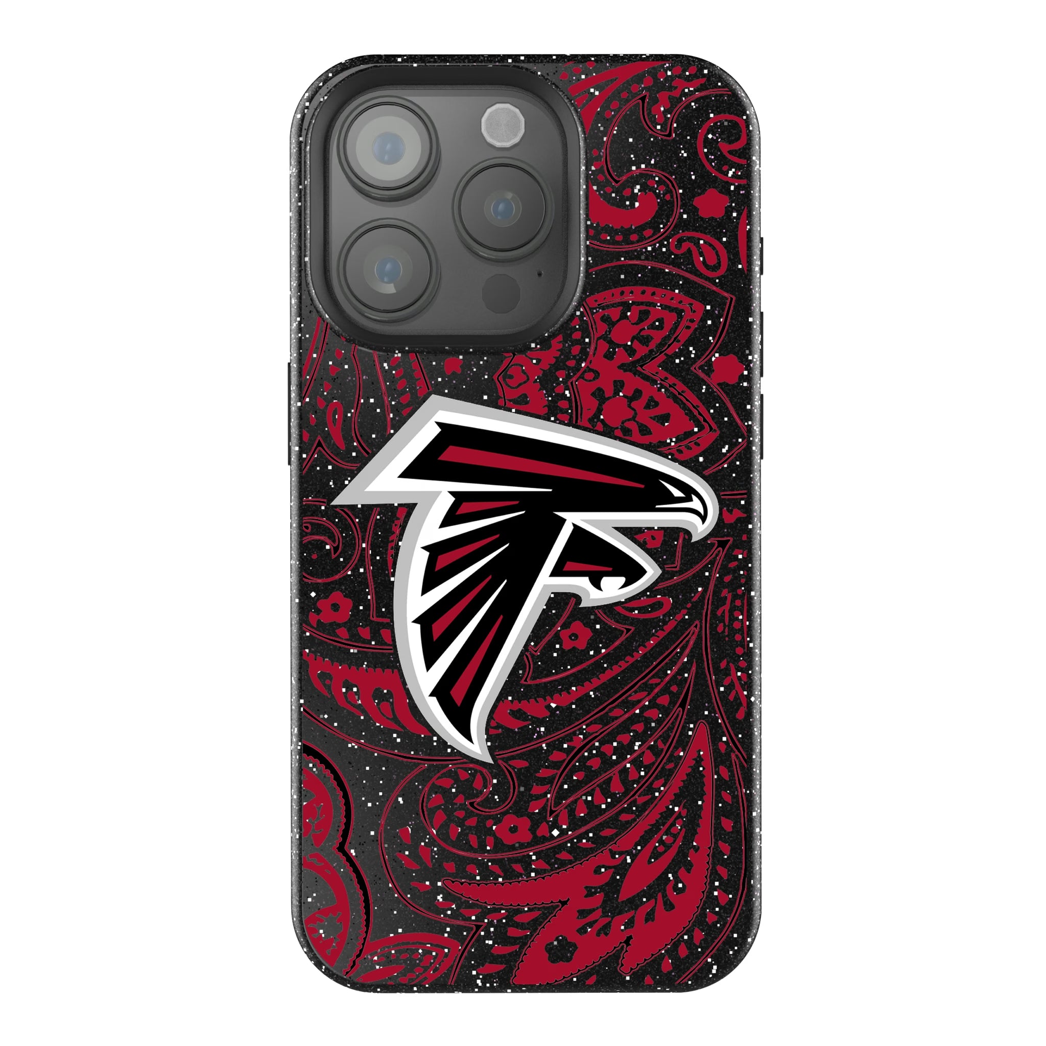 Atlanta Falcons Paisley iPhone Bling Phone Case for Apple iPhone