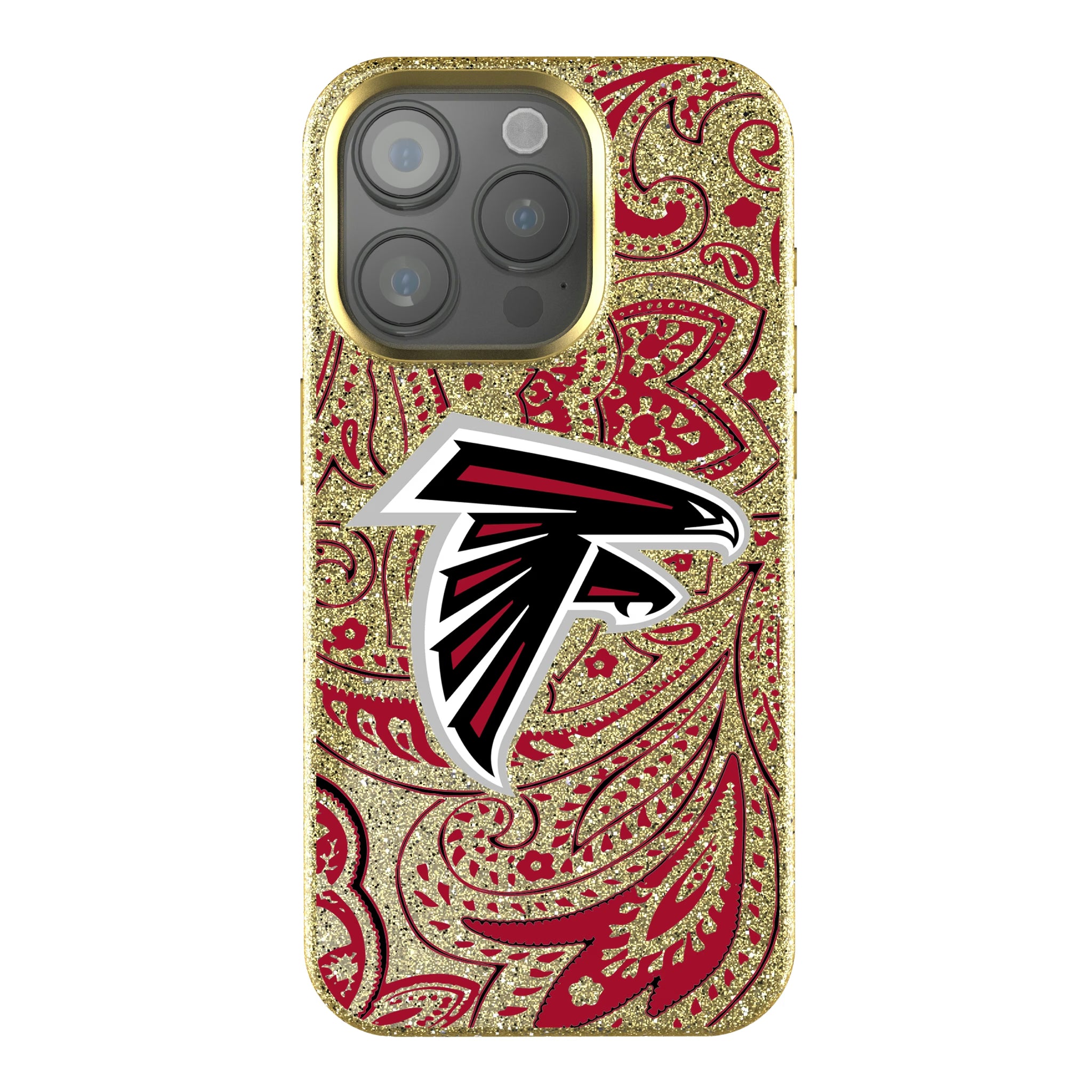 Atlanta Falcons Paisley iPhone Bling Phone Case for Apple iPhone