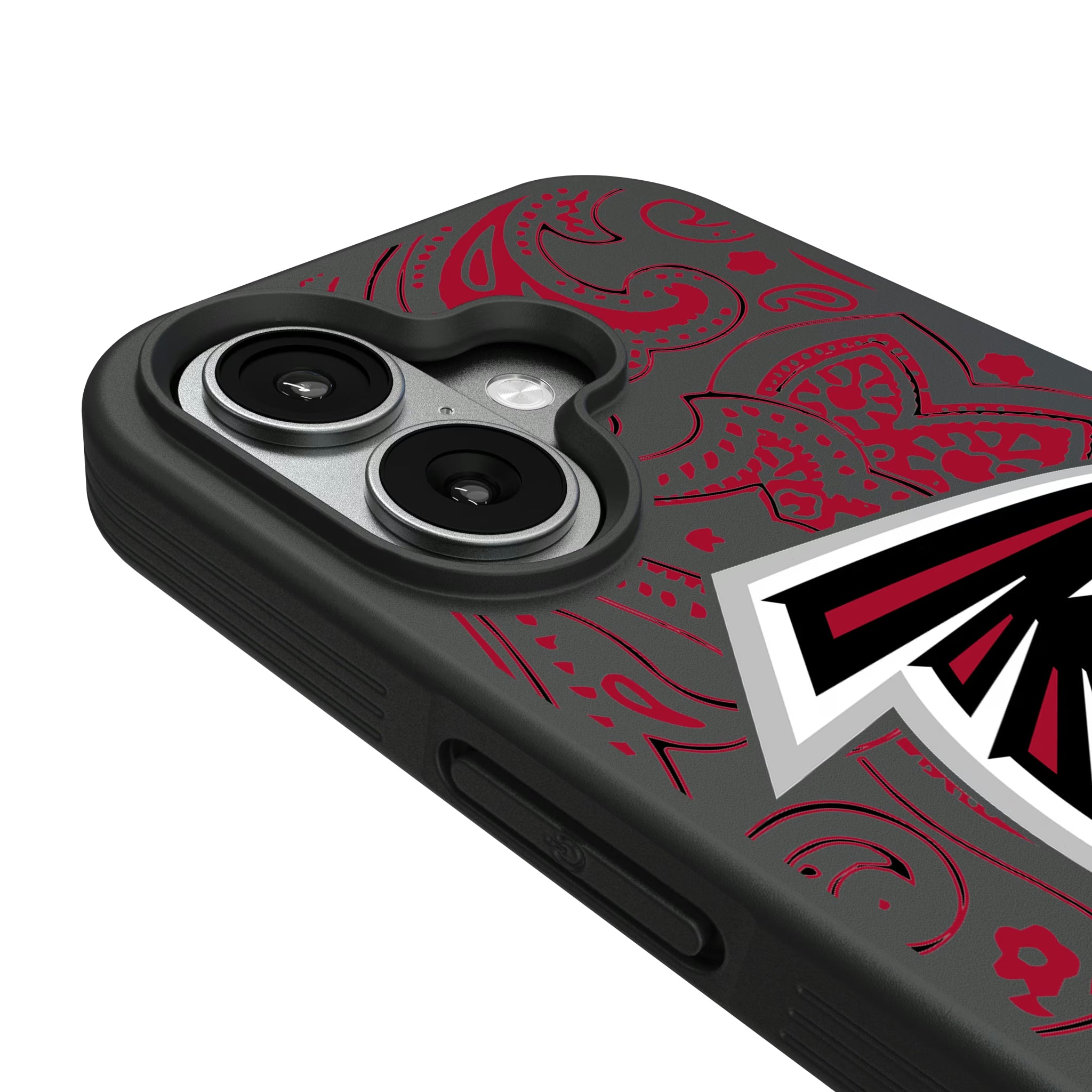 Atlanta Falcons Paisley iPhone Bump Phone Case for Apple iPhone - Detail#Device_iPhone 17