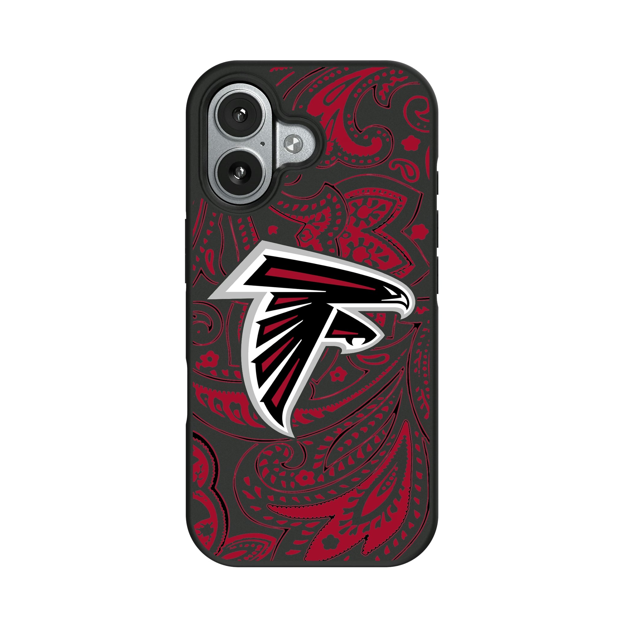 Atlanta Falcons Paisley iPhone Bump Phone Case for Apple iPhone#Device_iPhone 17