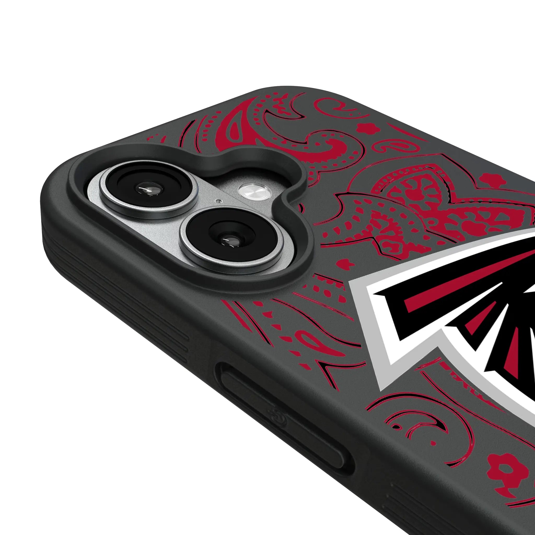Atlanta Falcons Paisley iPhone Bump Phone Case for Apple iPhone - Detail#Device_iPhone 17