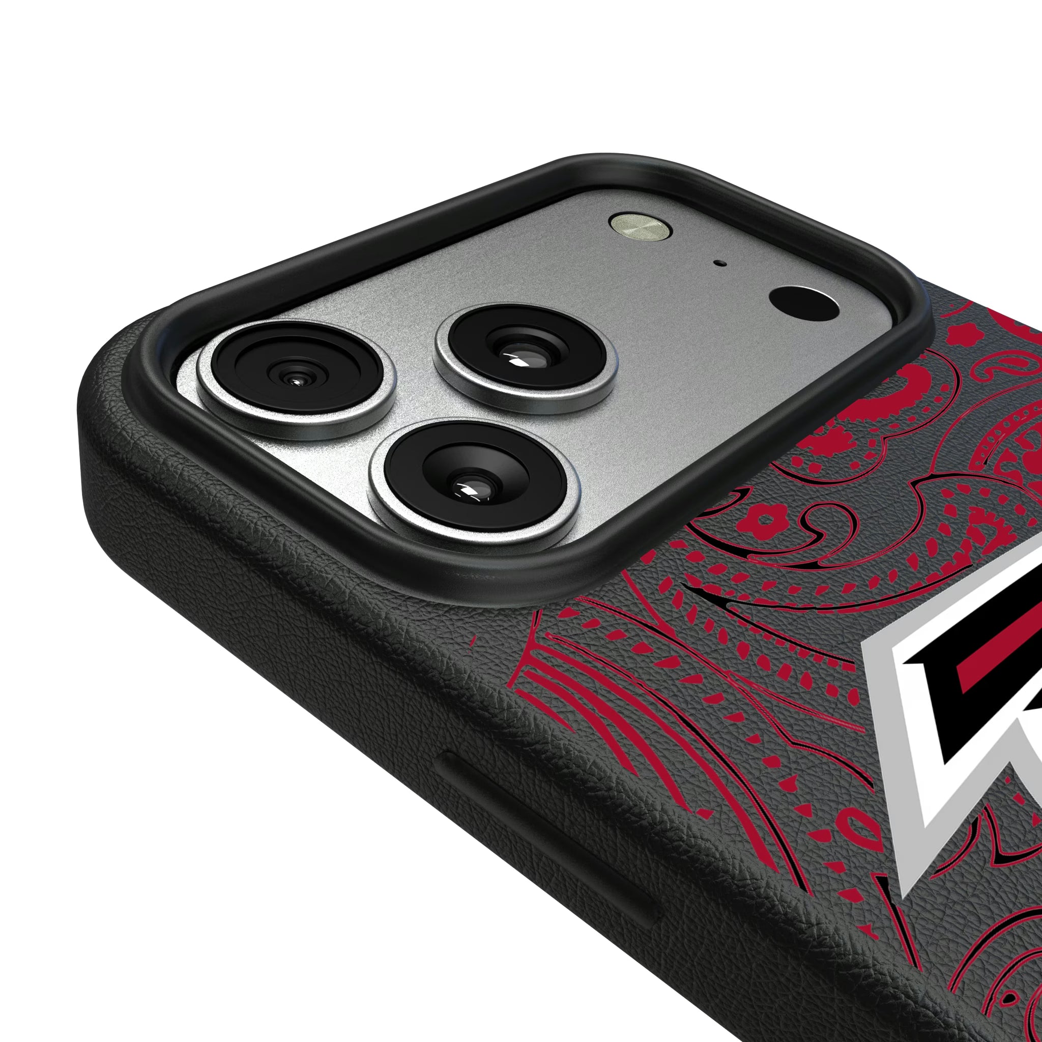 Atlanta Falcons Paisley iPhone MagSafe Compatible Phone Case for Apple iPhone - Detail#Device_iPhone 17 Pro Max