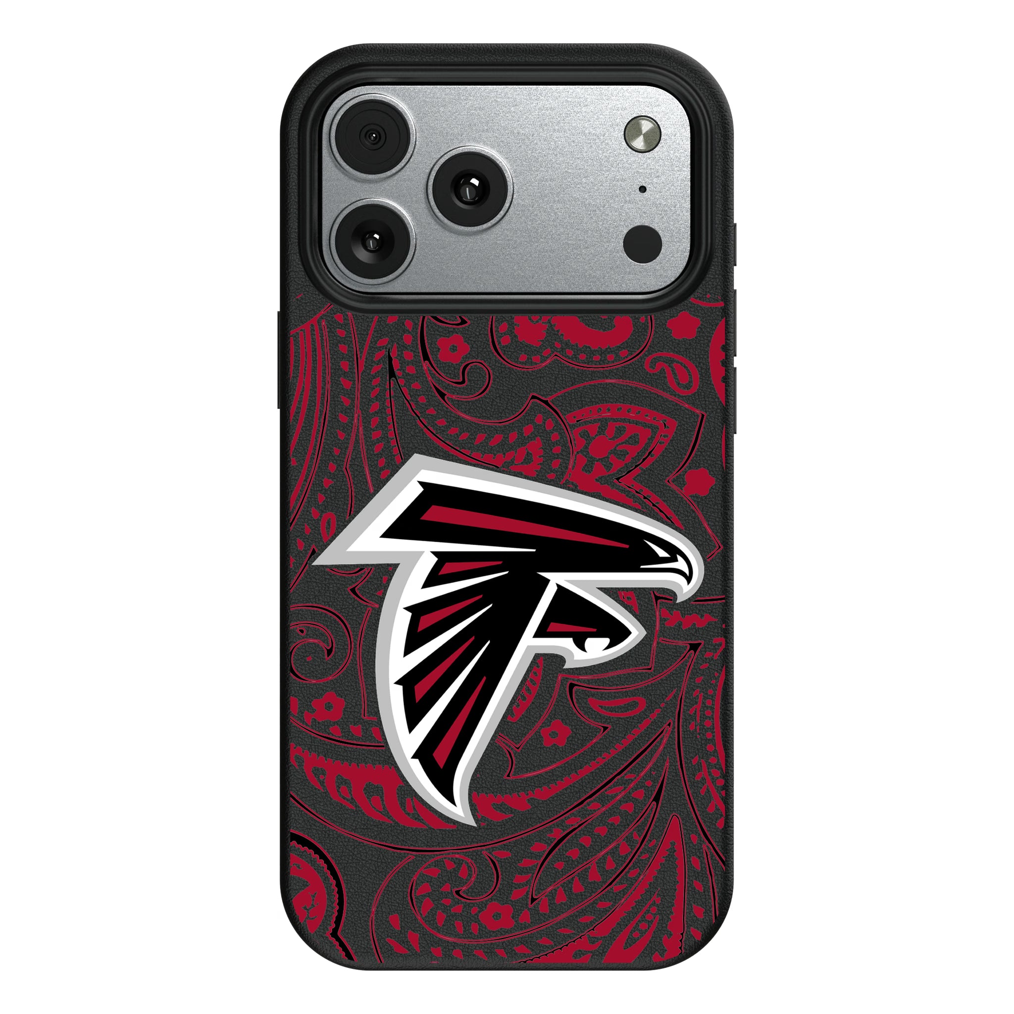 Atlanta Falcons Paisley iPhone MagSafe Compatible Phone Case for Apple iPhone#Device_iPhone 17 Pro Max
