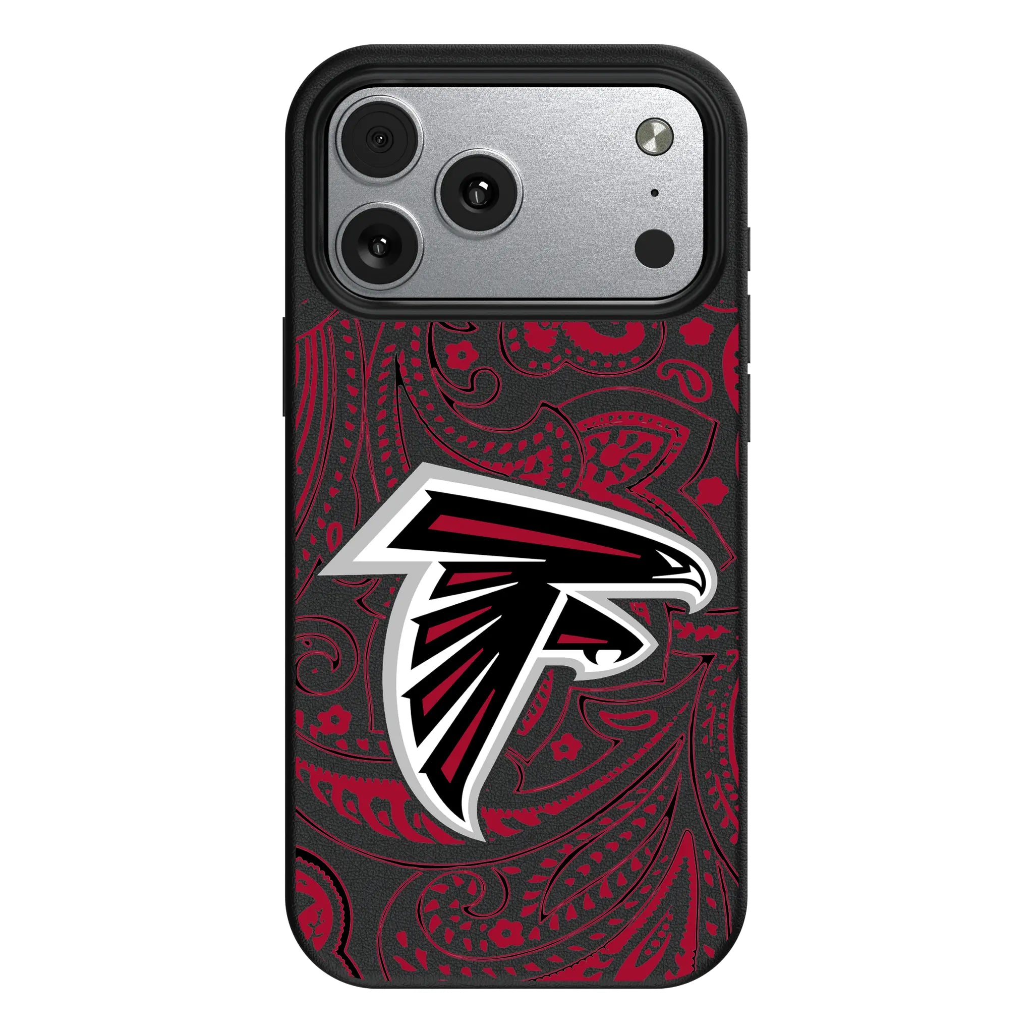 Atlanta Falcons Paisley iPhone MagSafe Compatible Phone Case for Apple iPhone#Device_iPhone 17 Pro Max