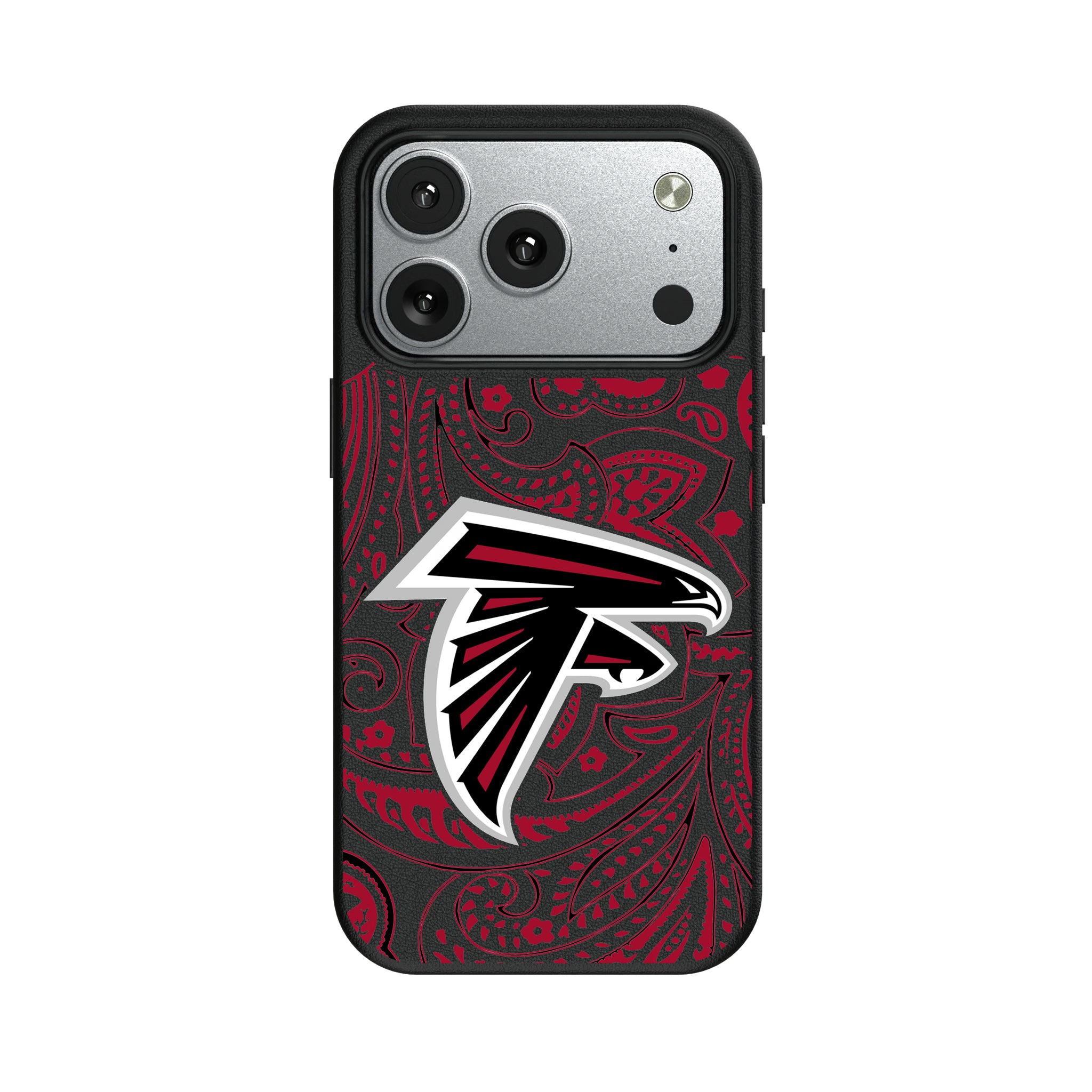 Atlanta Falcons Paisley iPhone MagSafe Compatible Phone Case for Apple iPhone#Device_iPhone 17 Pro
