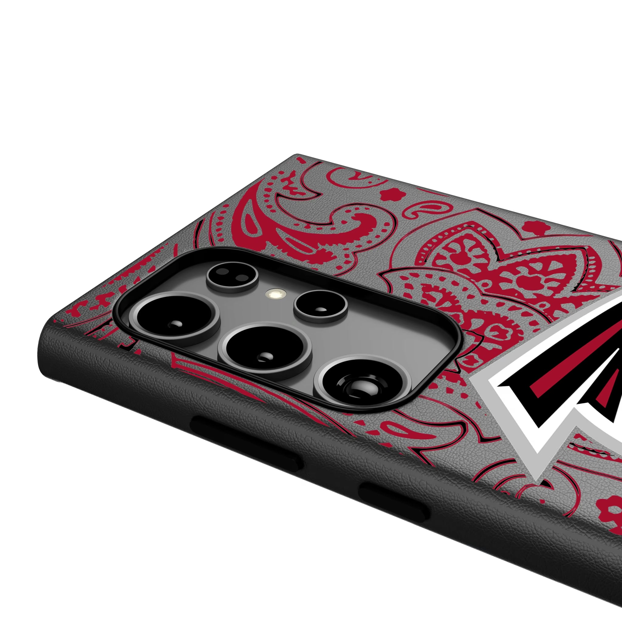 Atlanta Falcons Paisley Galaxy MagSafe Compatible Phone Case for Samsung Galaxy - Detail