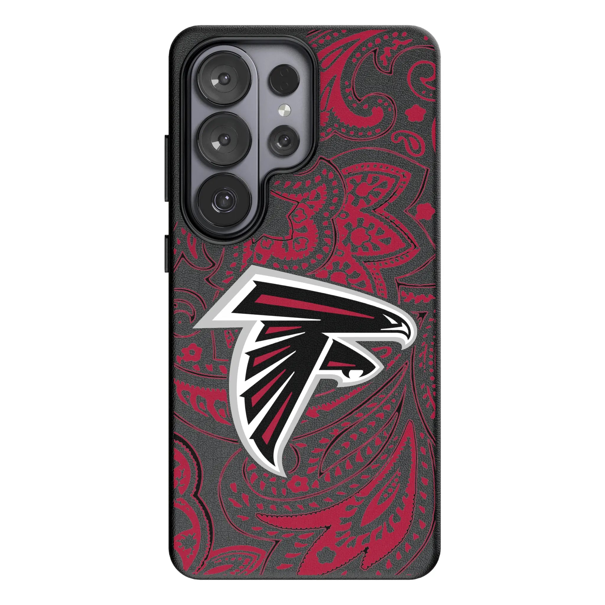 Atlanta Falcons Paisley Galaxy MagSafe Compatible Phone Case for Samsung Galaxy#Device_Galaxy S26 Ultra