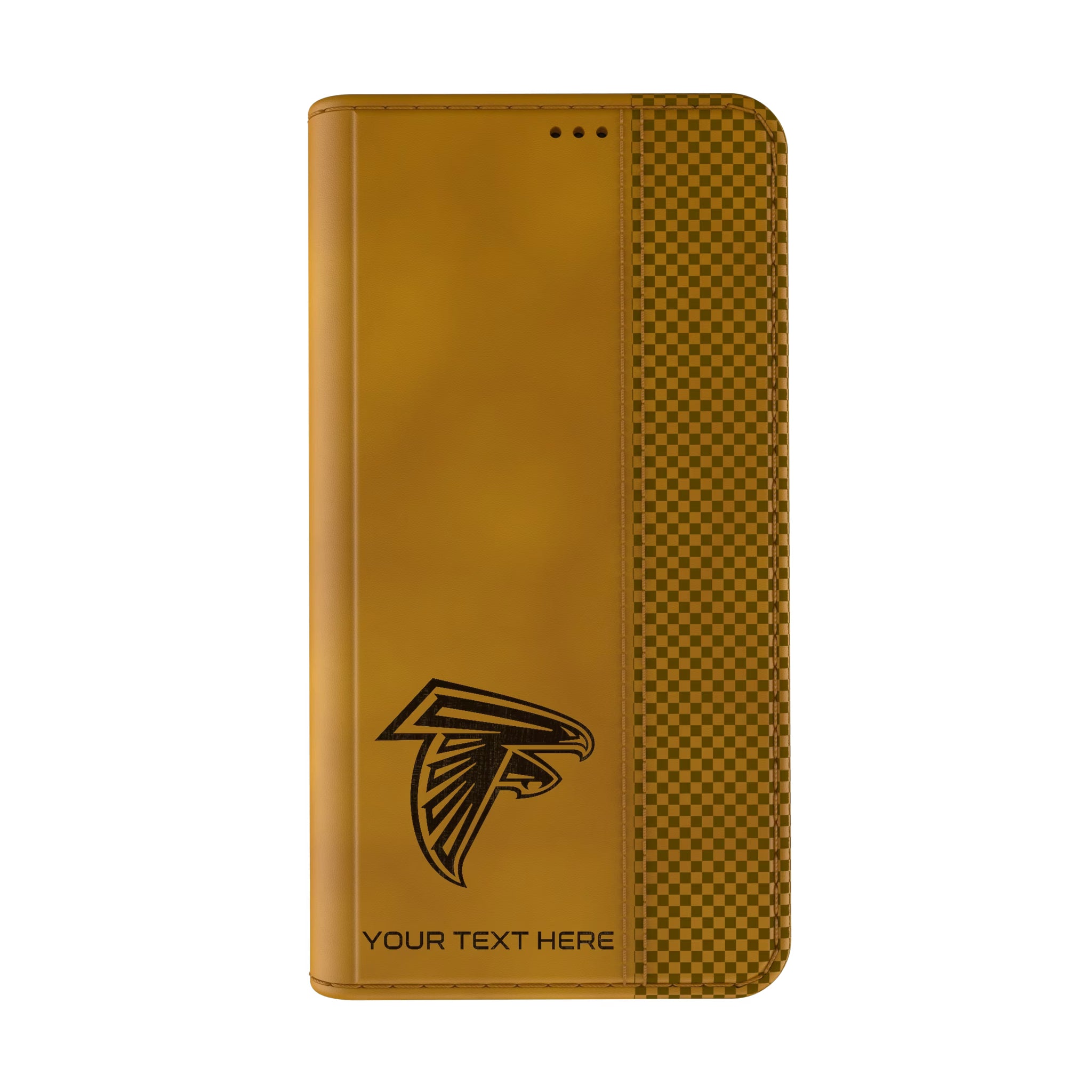 Atlanta Falcons Personalized Burn iPhone Folio Phone Case for Apple iPhone