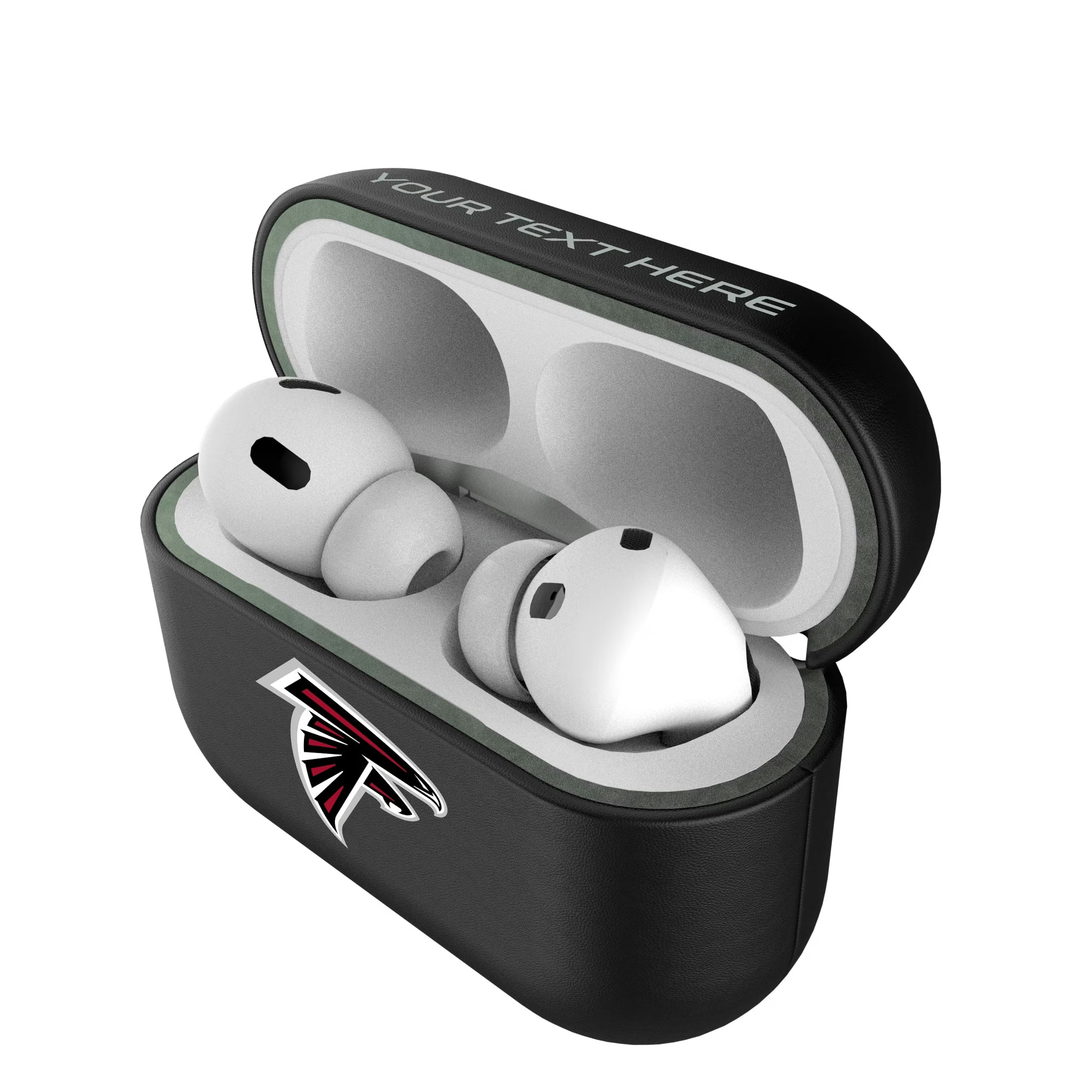 Atlanta Falcons Personalized Insignia AirPods AirPod Case Cover#Device_AirPods Pro 1st Gen