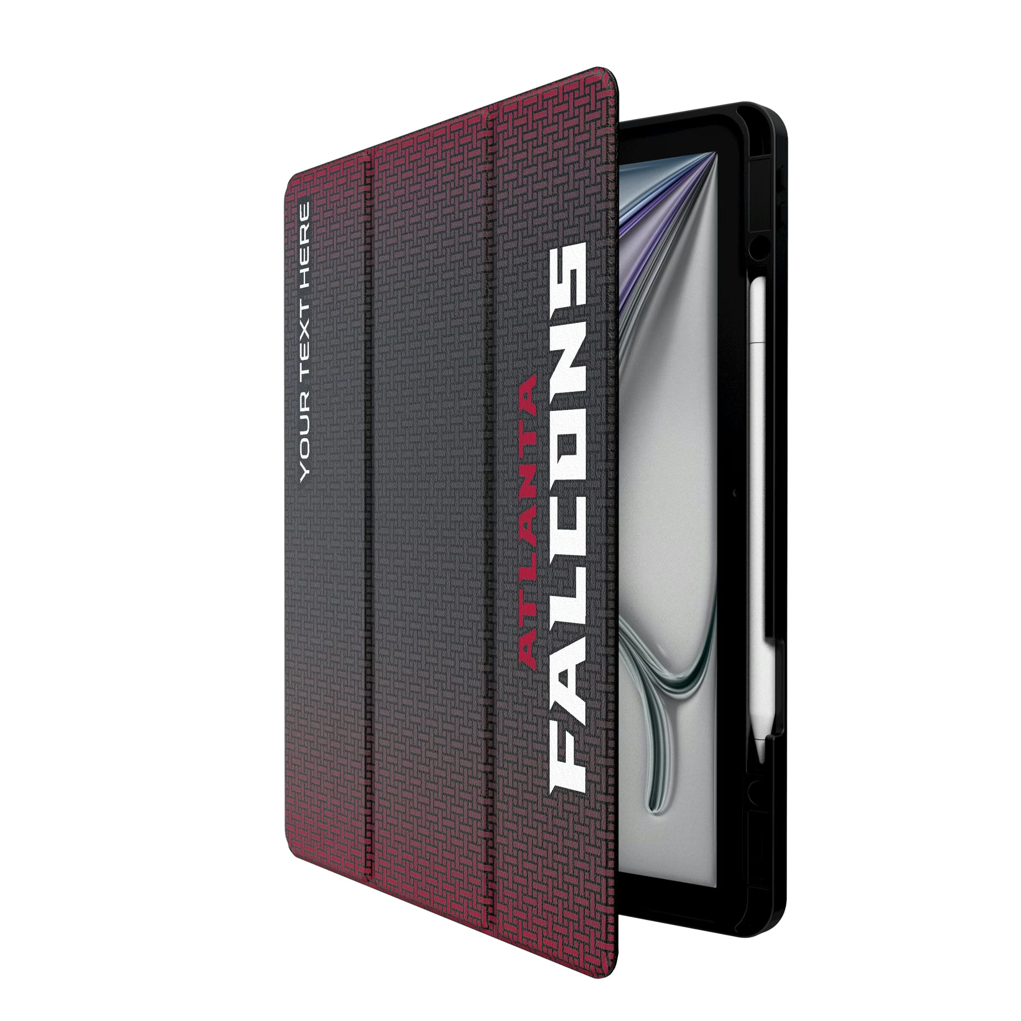 Atlanta Falcons Personalized Linen iPad Tablet Case for Apple iPad