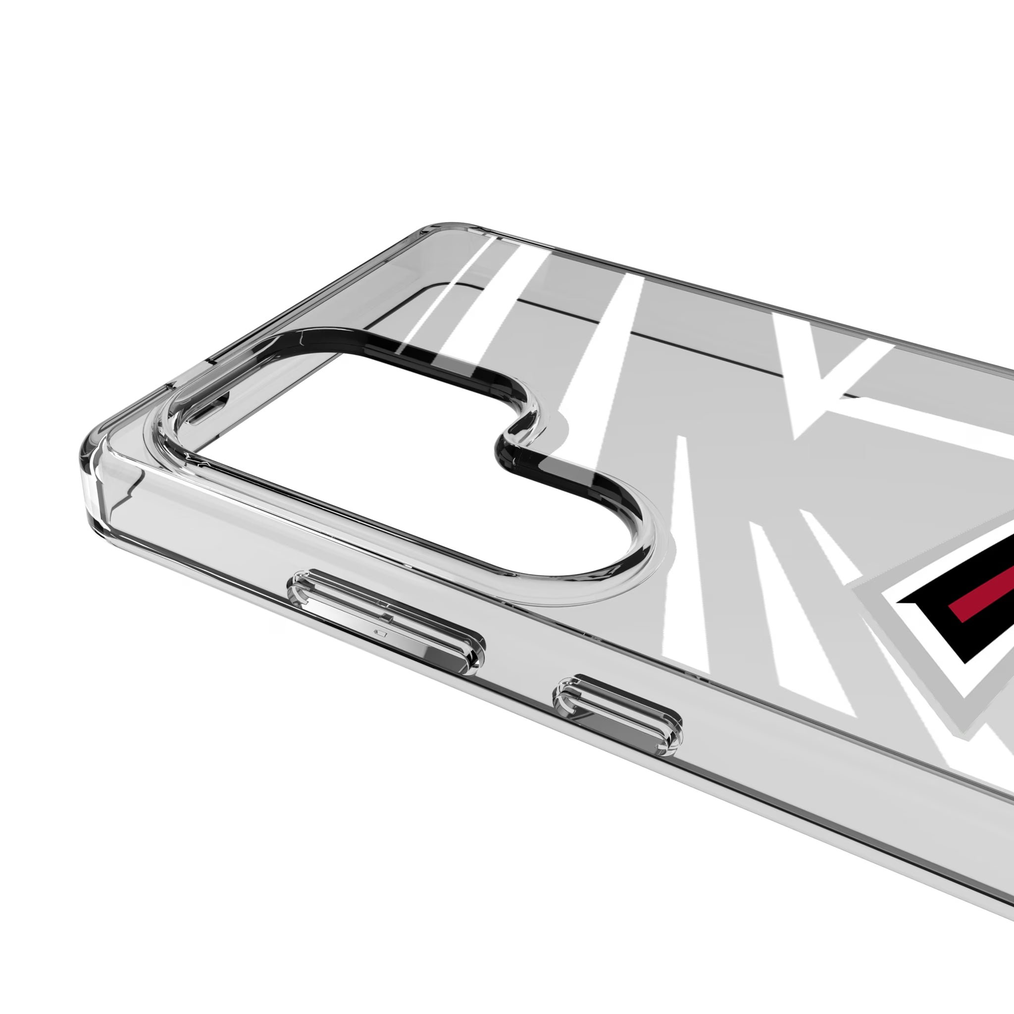 Atlanta Falcons Personalized Tilt Galaxy Clear Phone Case for Samsung Galaxy - Detail
