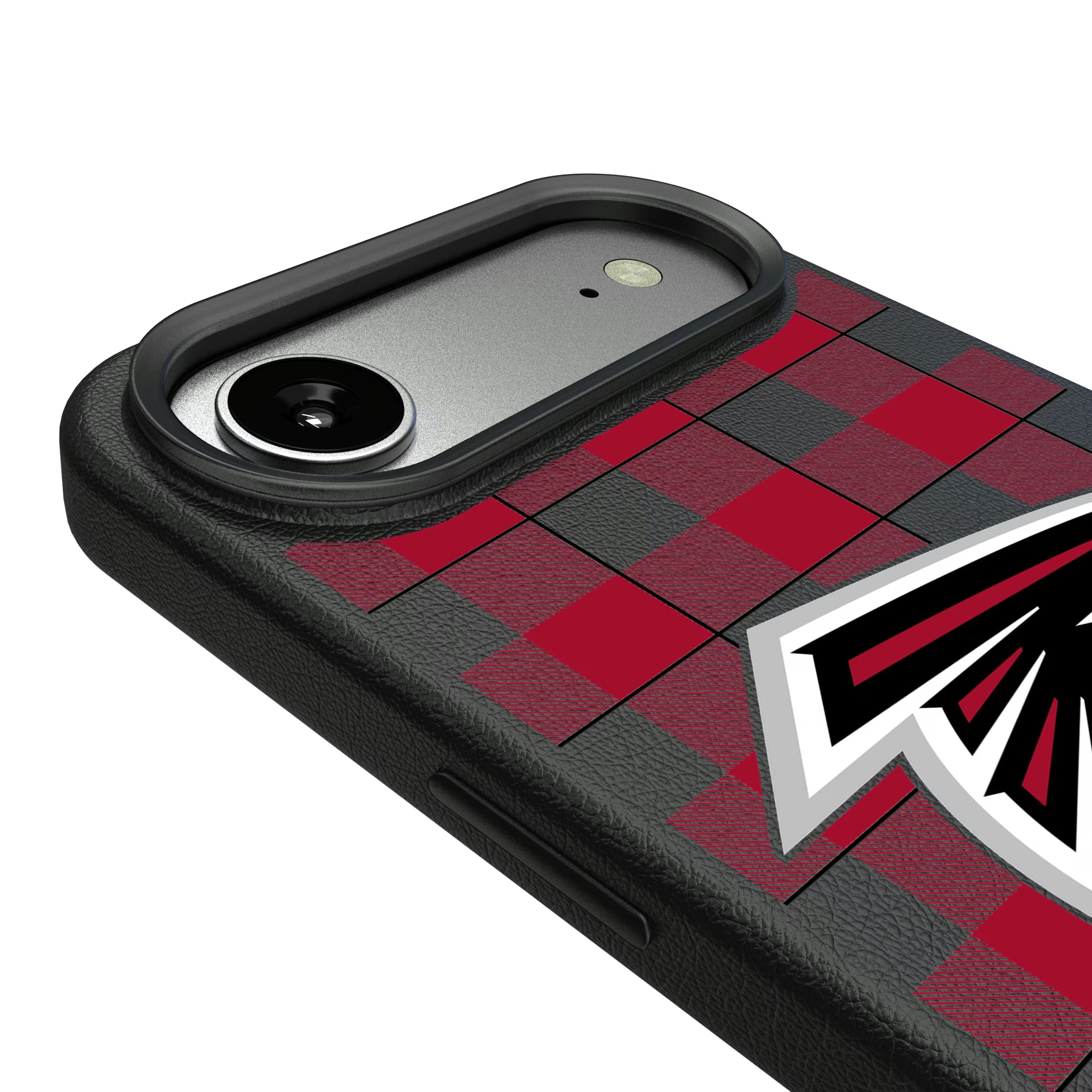 Atlanta Falcons Plaid iPhone MagSafe Compatible Phone Case for Apple iPhone - Detail#Device_iPhone Air