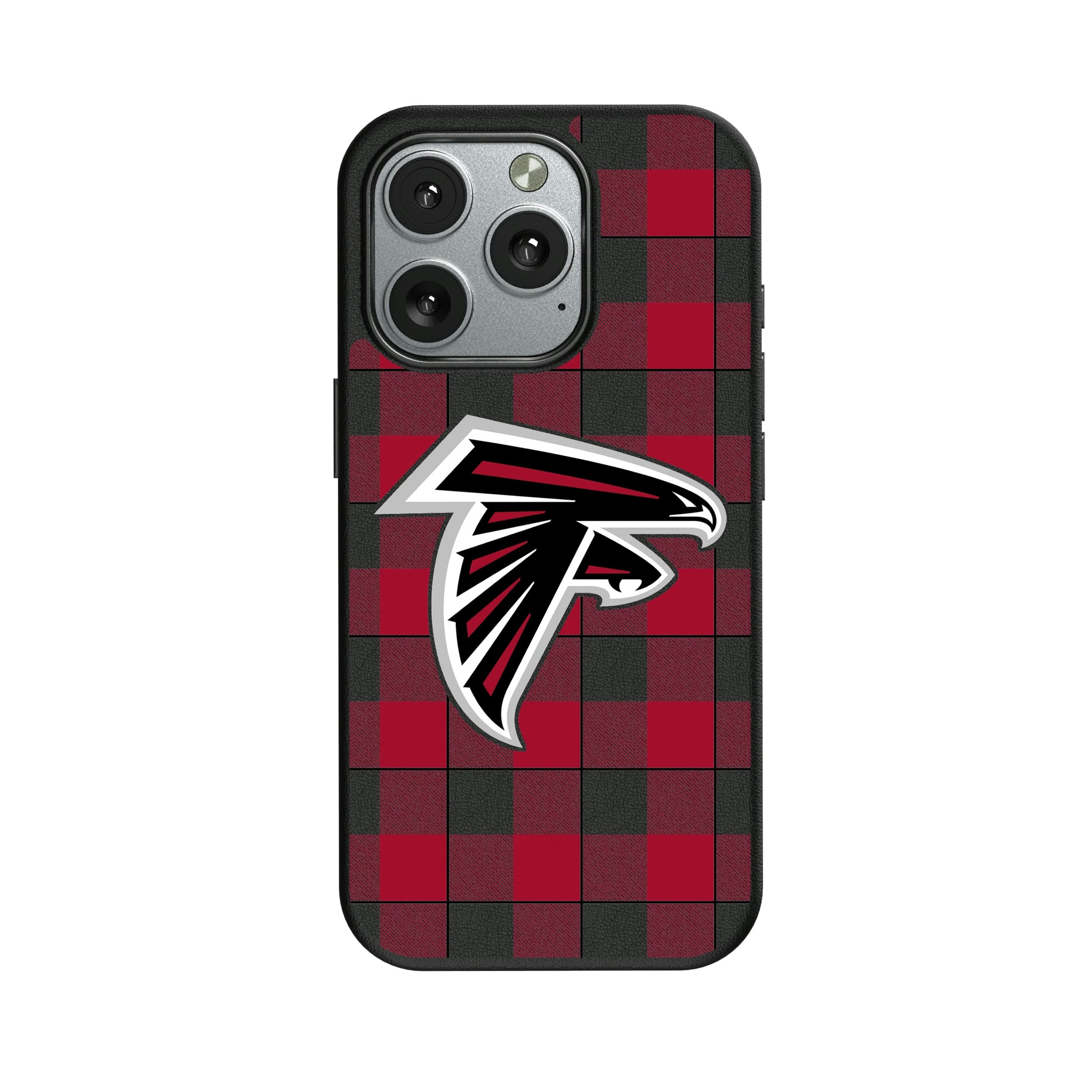 Atlanta Falcons Plaid iPhone MagSafe Compatible Phone Case for Apple iPhone