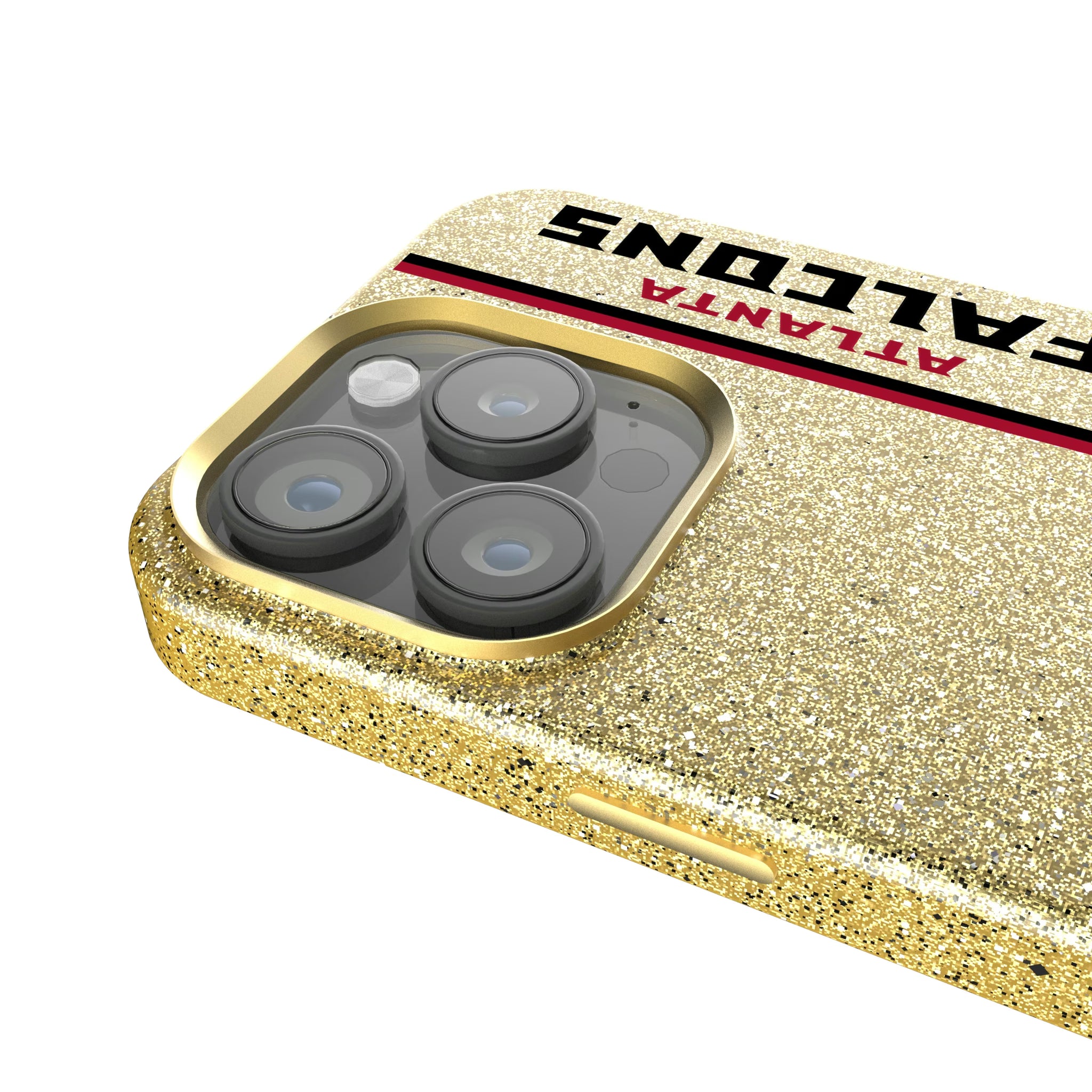 Atlanta Falcons Sidebar iPhone Bling Phone Case for Apple iPhone - Detail