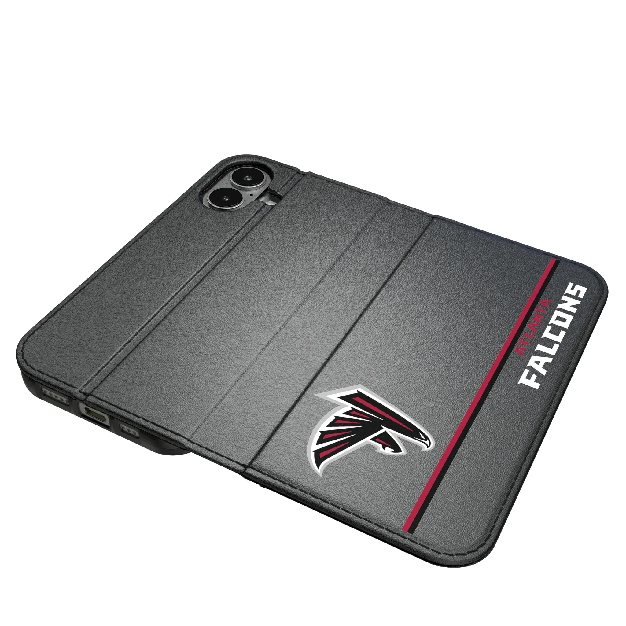 Atlanta Falcons Sidebar iPhone Folio Phone Case for Apple iPhone#Device_iPhone 17