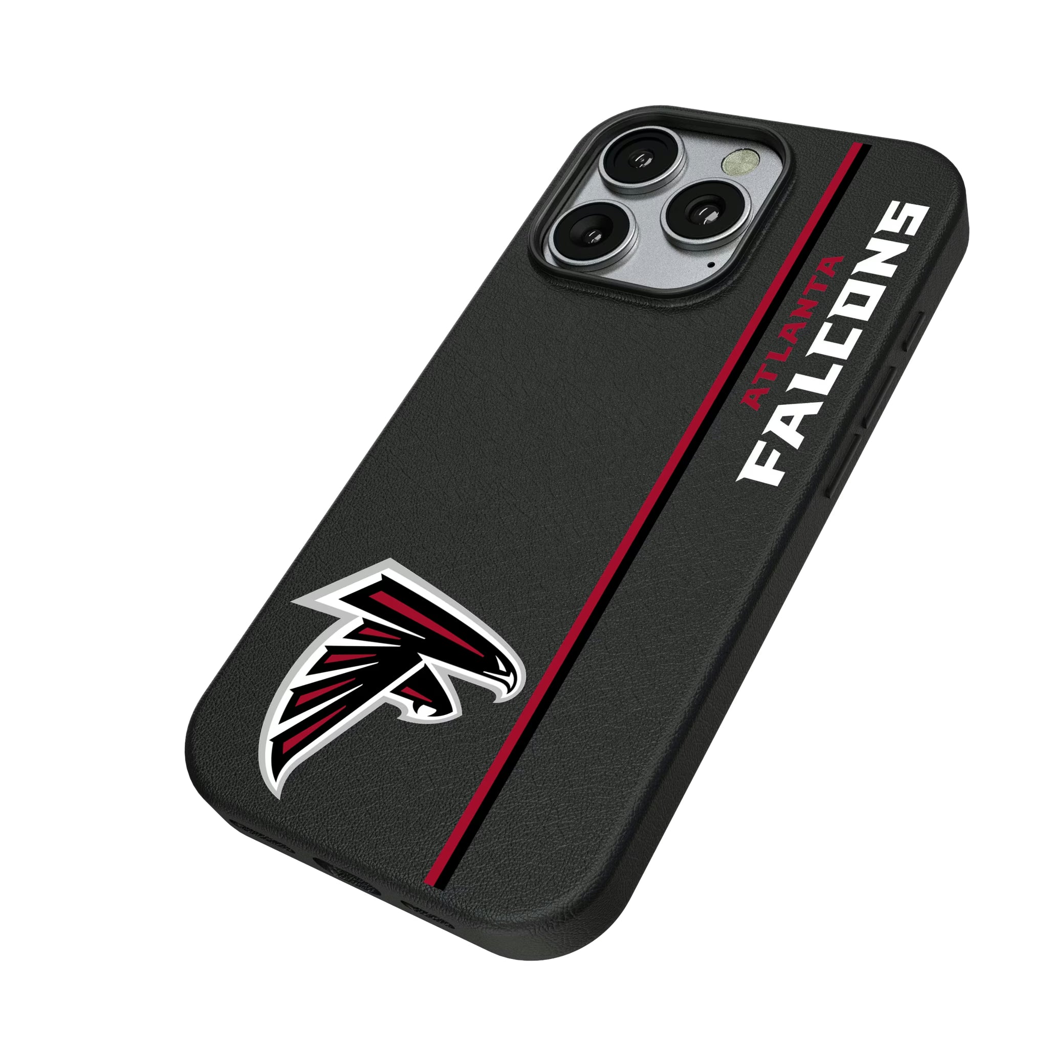 Atlanta Falcons Sidebar iPhone MagSafe Compatible Phone Case for Apple iPhone - Isometric View