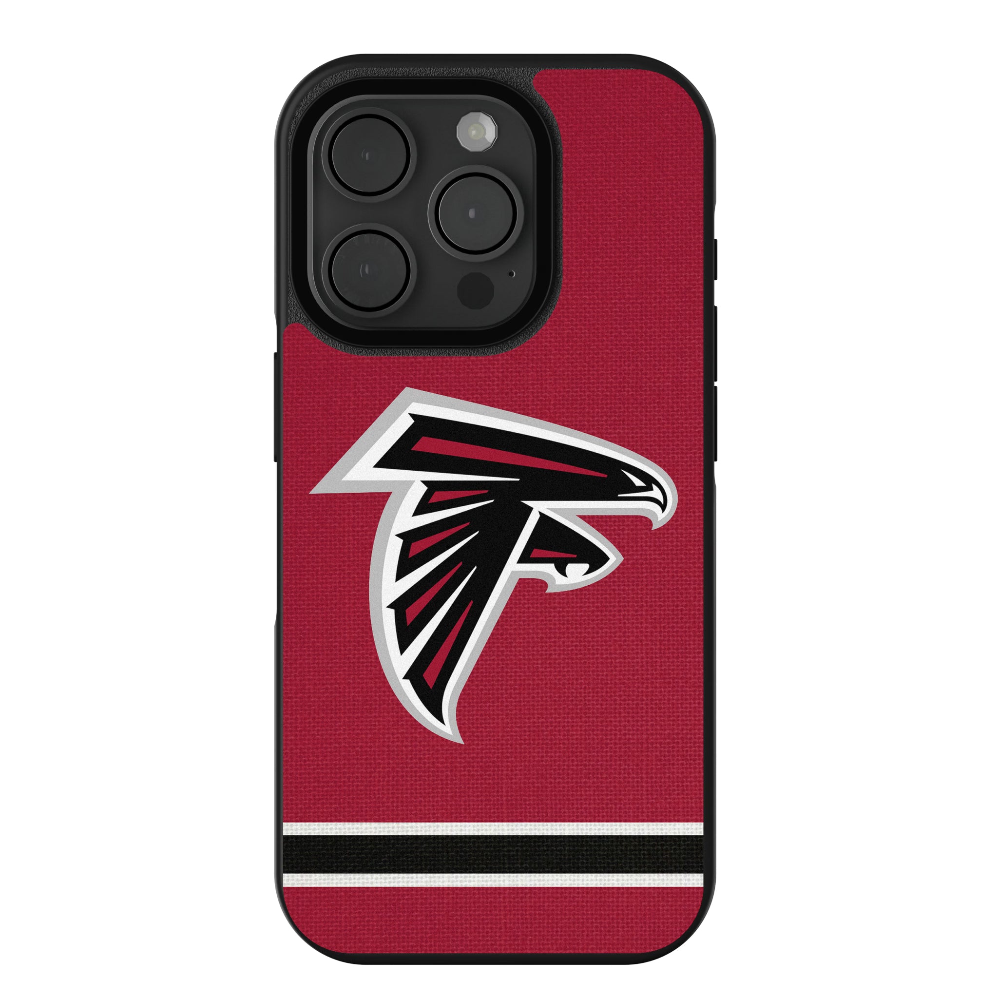 Atlanta Falcons Stripe iPhone Bump Phone Case for Apple iPhone