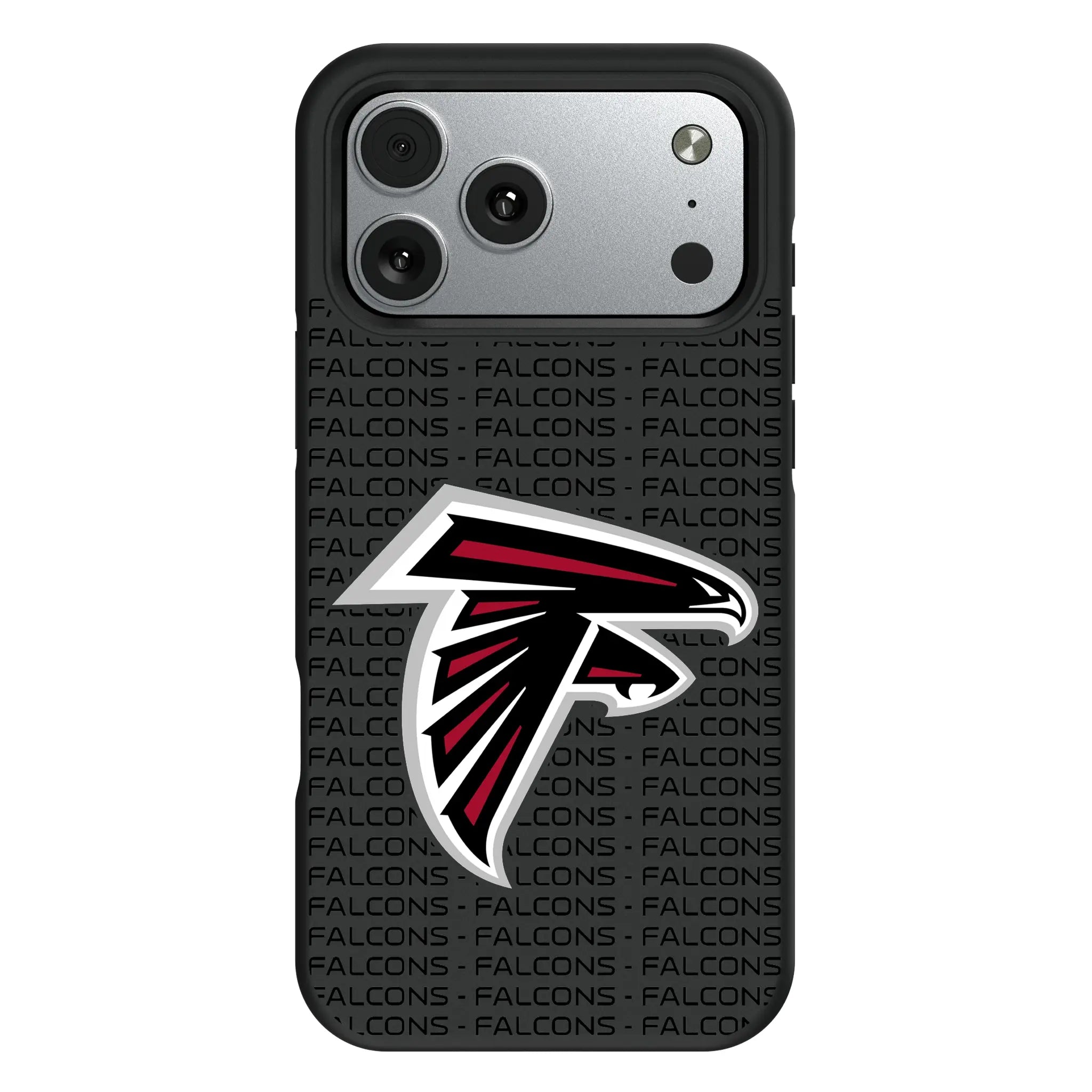 Atlanta Falcons Text Backdrop iPhone Bump Phone Case for Apple iPhone#Device_iPhone 17 Pro Max