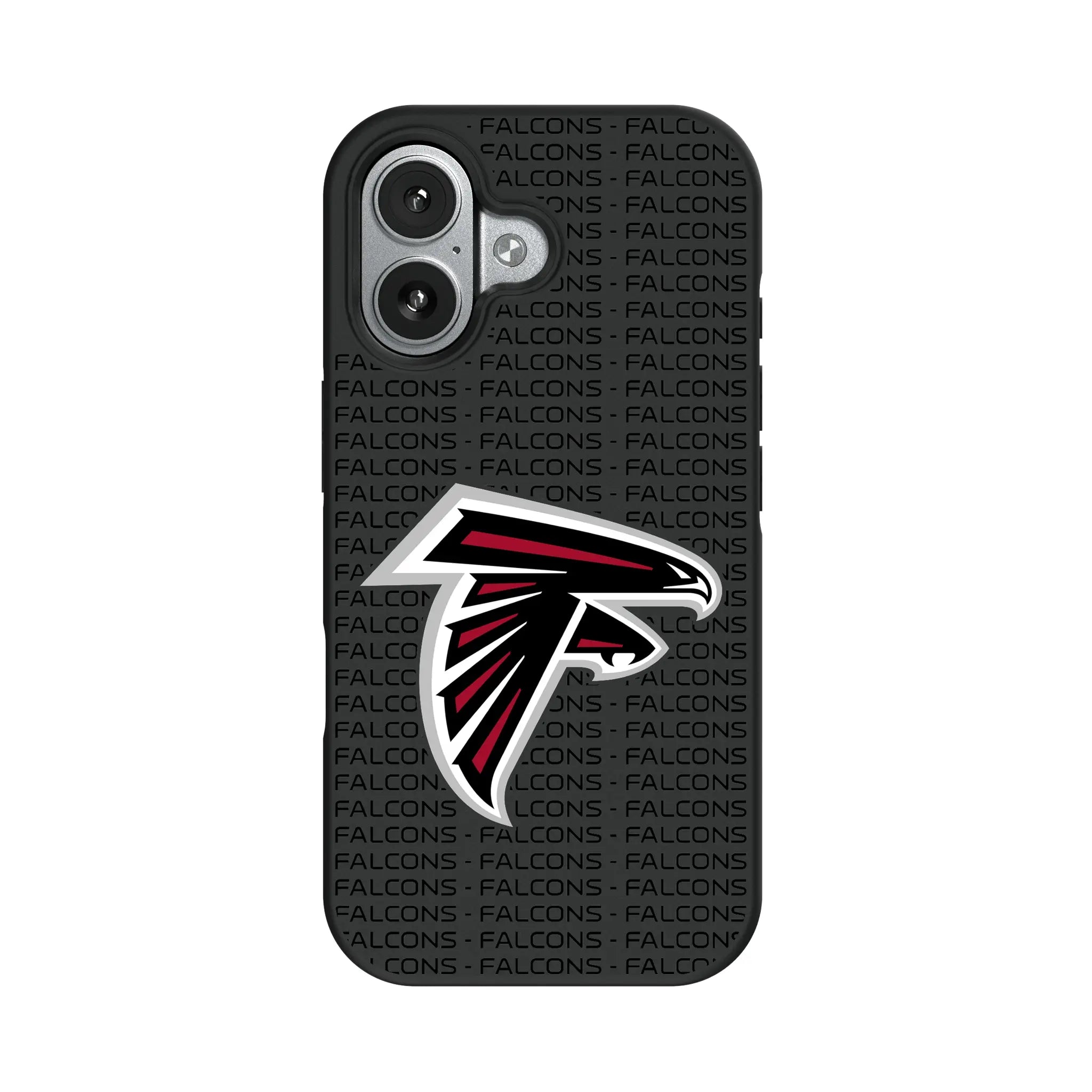 Atlanta Falcons Text Backdrop iPhone Bump Phone Case for Apple iPhone#Device_iPhone 17
