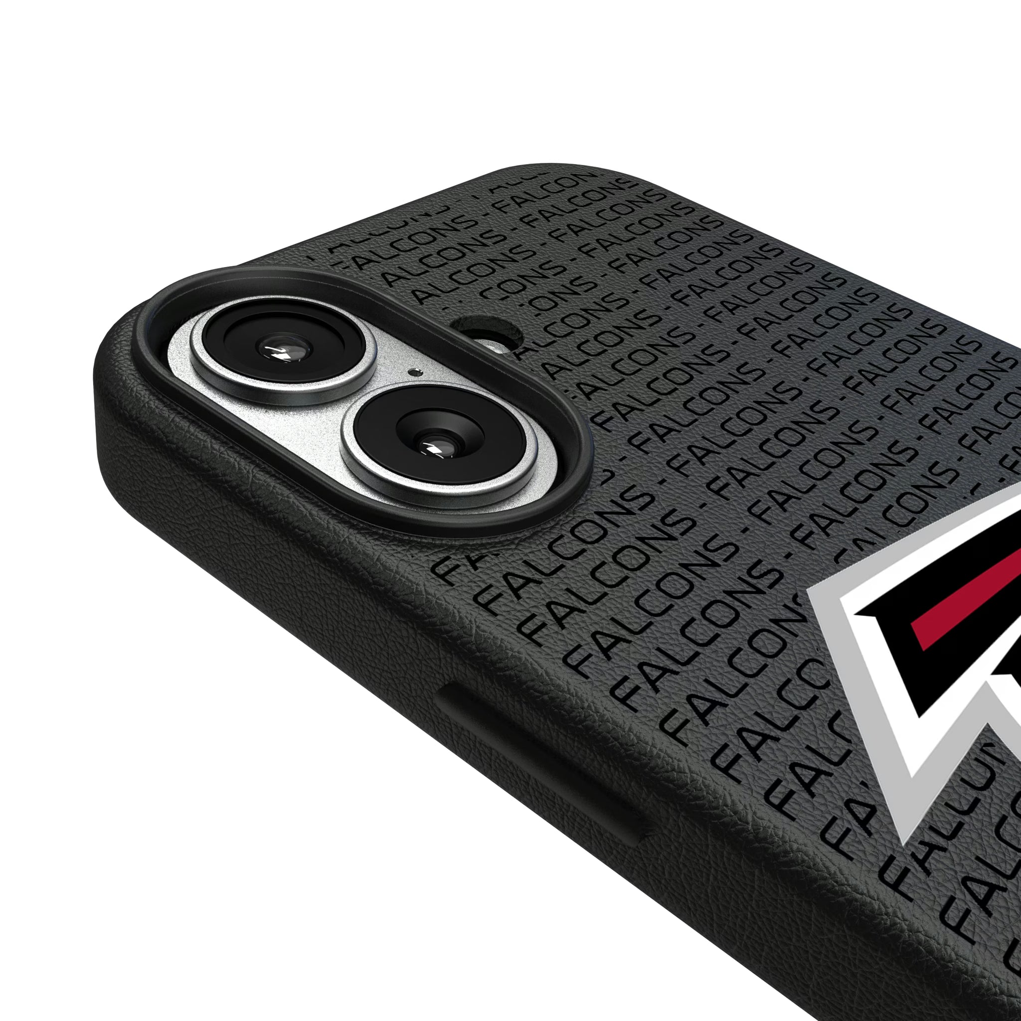 Atlanta Falcons Text Backdrop iPhone MagSafe Compatible Phone Case for Apple iPhone - Detail#Device_iPhone 17