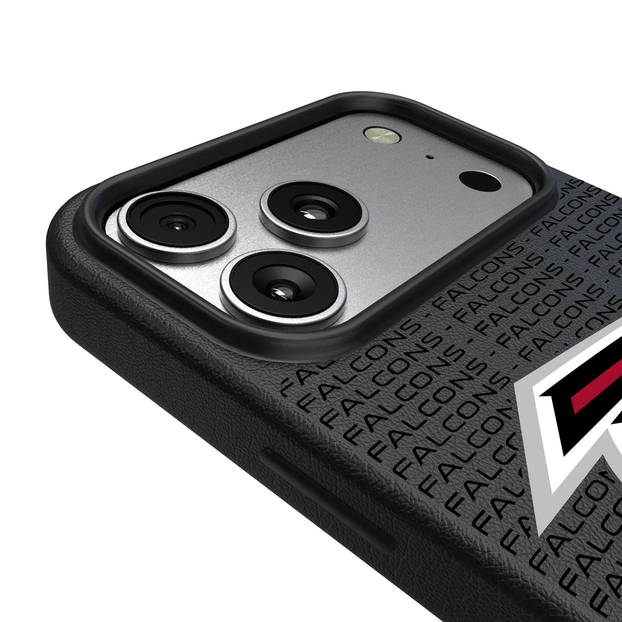 Atlanta Falcons Text Backdrop iPhone MagSafe Compatible Phone Case for Apple iPhone - Detail#Device_iPhone 17 Pro Max