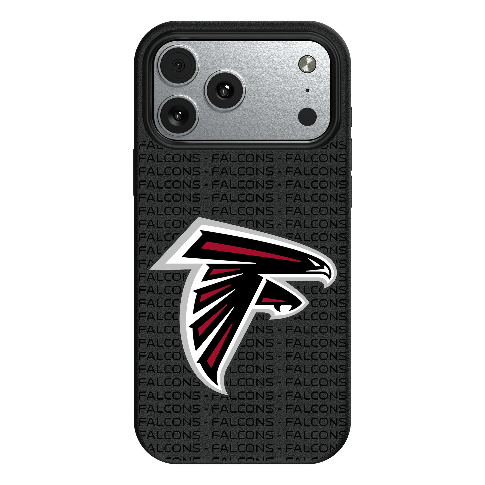 Atlanta Falcons Text Backdrop iPhone MagSafe Compatible Phone Case for Apple iPhone#Device_iPhone 17 Pro Max