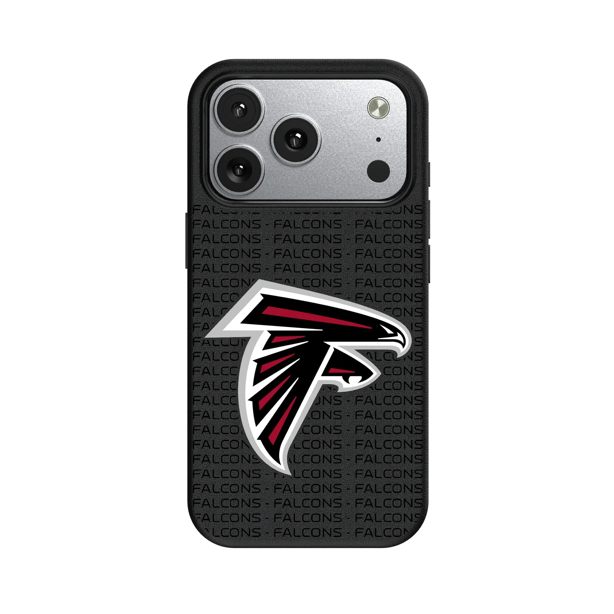 Atlanta Falcons Text Backdrop iPhone MagSafe Compatible Phone Case for Apple iPhone#Device_iPhone 17 Pro