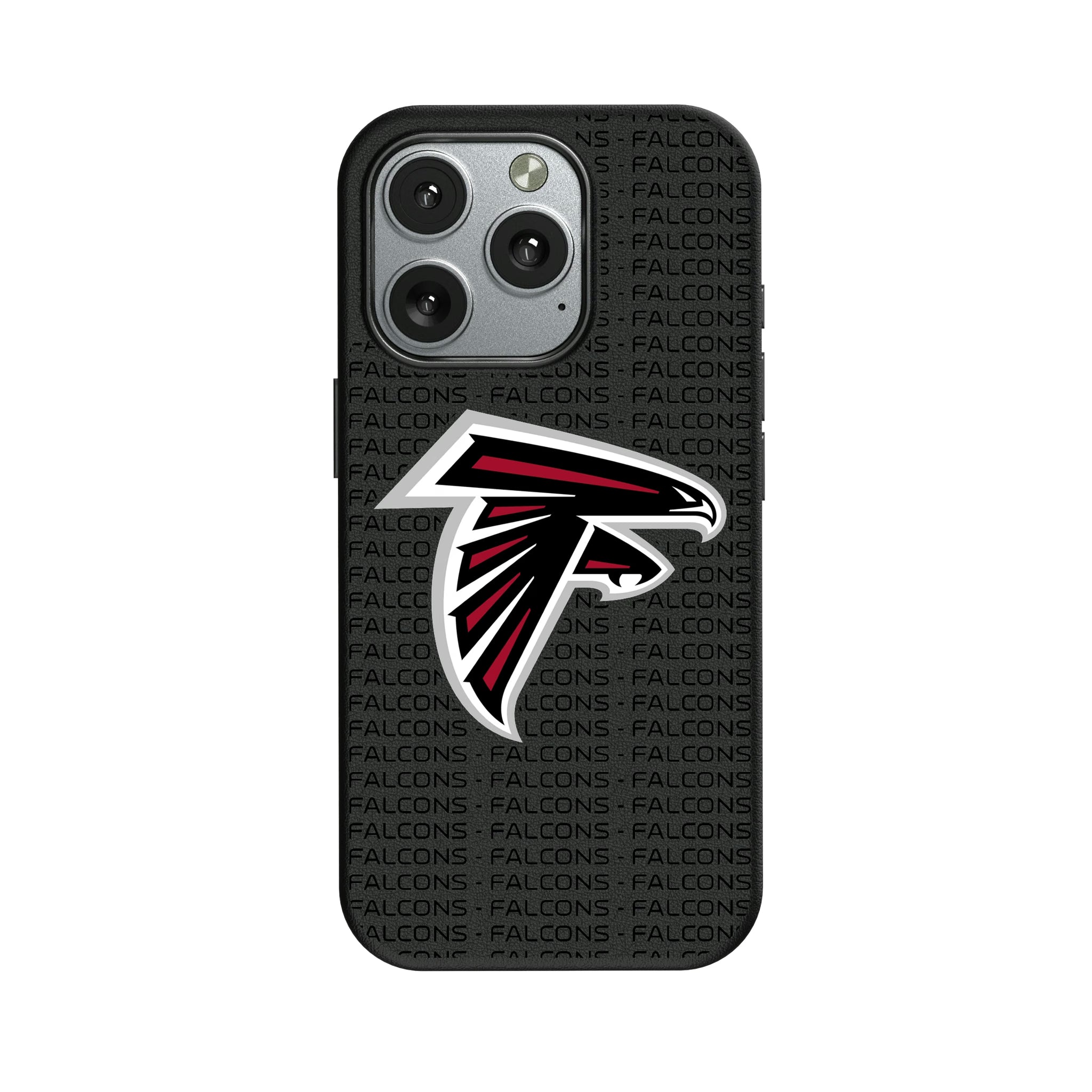 Atlanta Falcons Text Backdrop iPhone MagSafe Compatible Phone Case for Apple iPhone