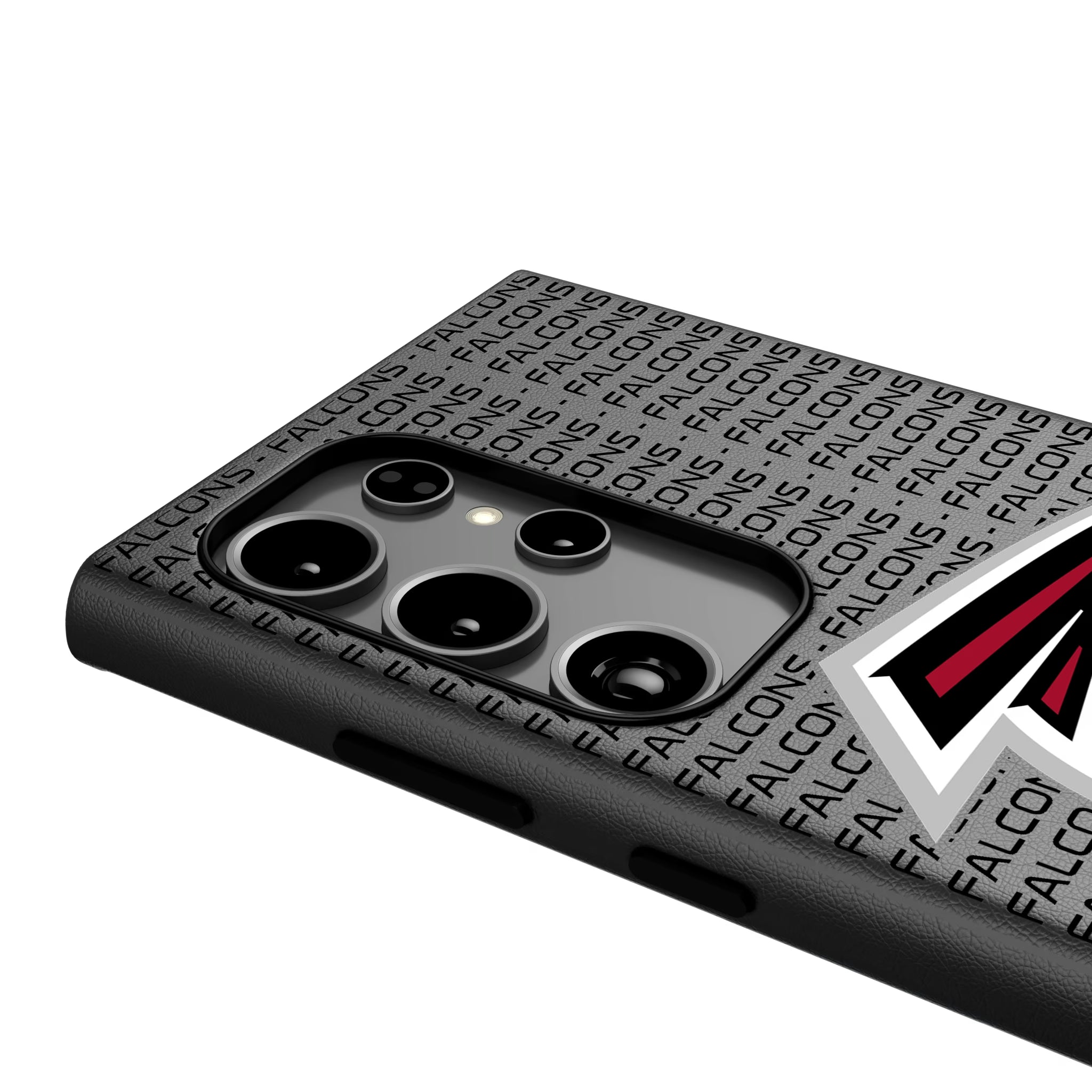 Atlanta Falcons Text Backdrop Galaxy MagSafe Compatible Phone Case for Samsung Galaxy - Detail