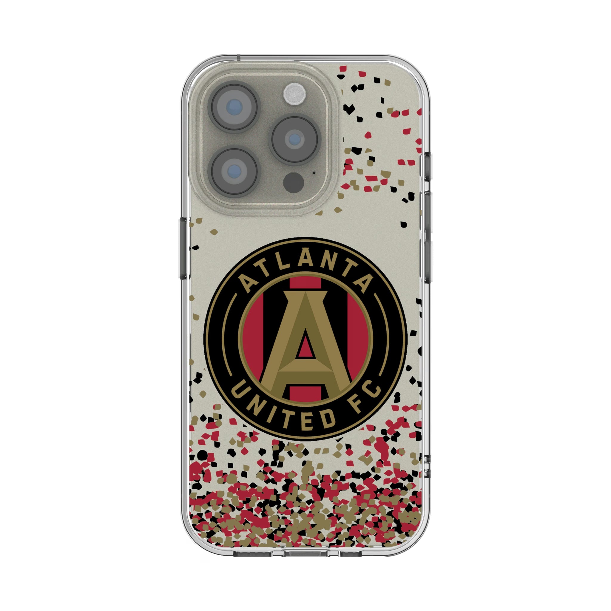 Atlanta United FC Confetti iPhone Clear Phone Case for Apple iPhone