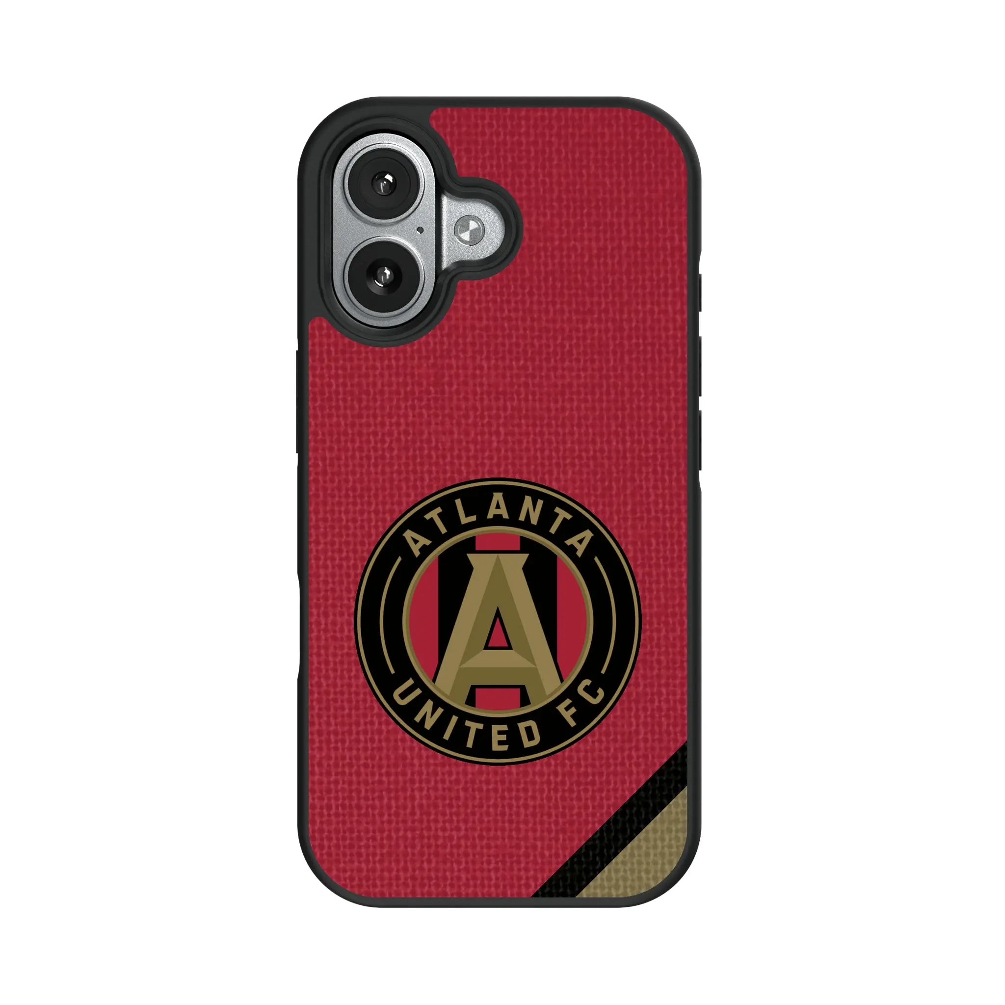 Atlanta United FC Diagonal Stripe iPhone Bump Phone Case for Apple iPhone#Device_iPhone 17