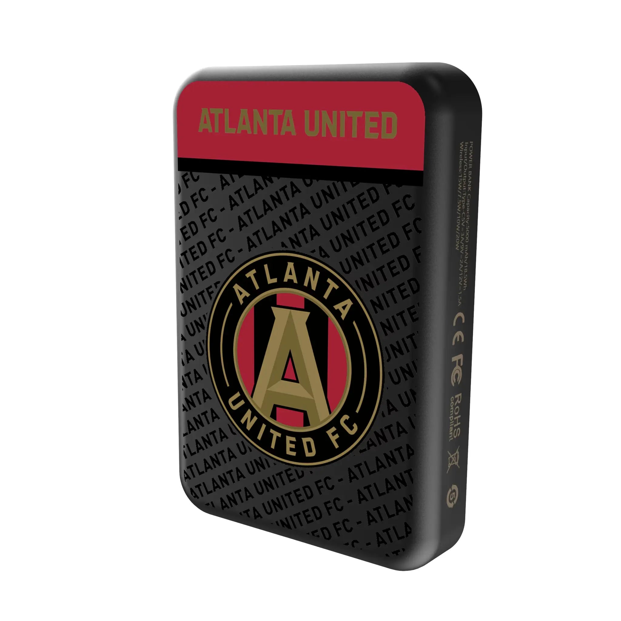 Atlanta United FC Endzone Plus Wireless Mag Power Bank