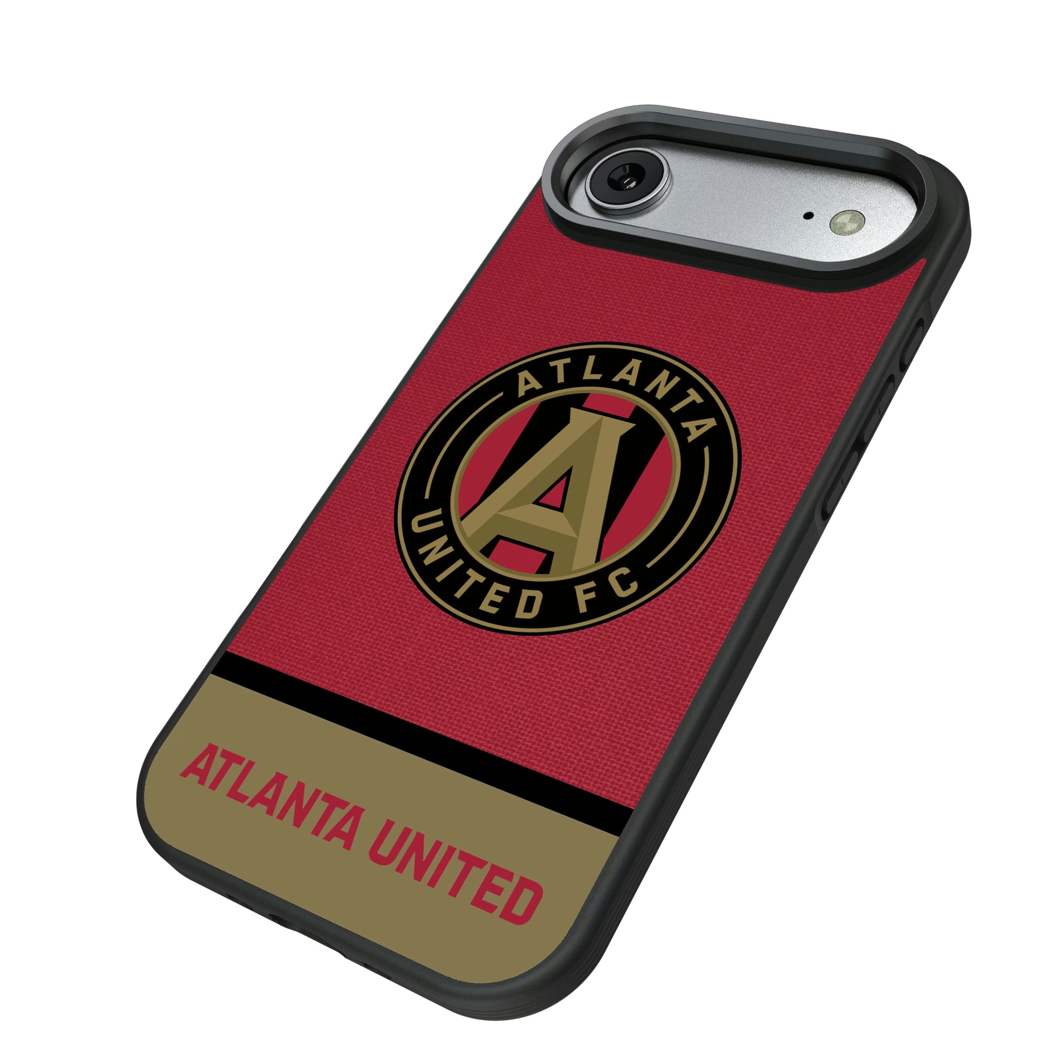 Atlanta United FC Endzone Solid iPhone Bump Phone Case for Apple iPhone - Isometric View#Device_iPhone Air