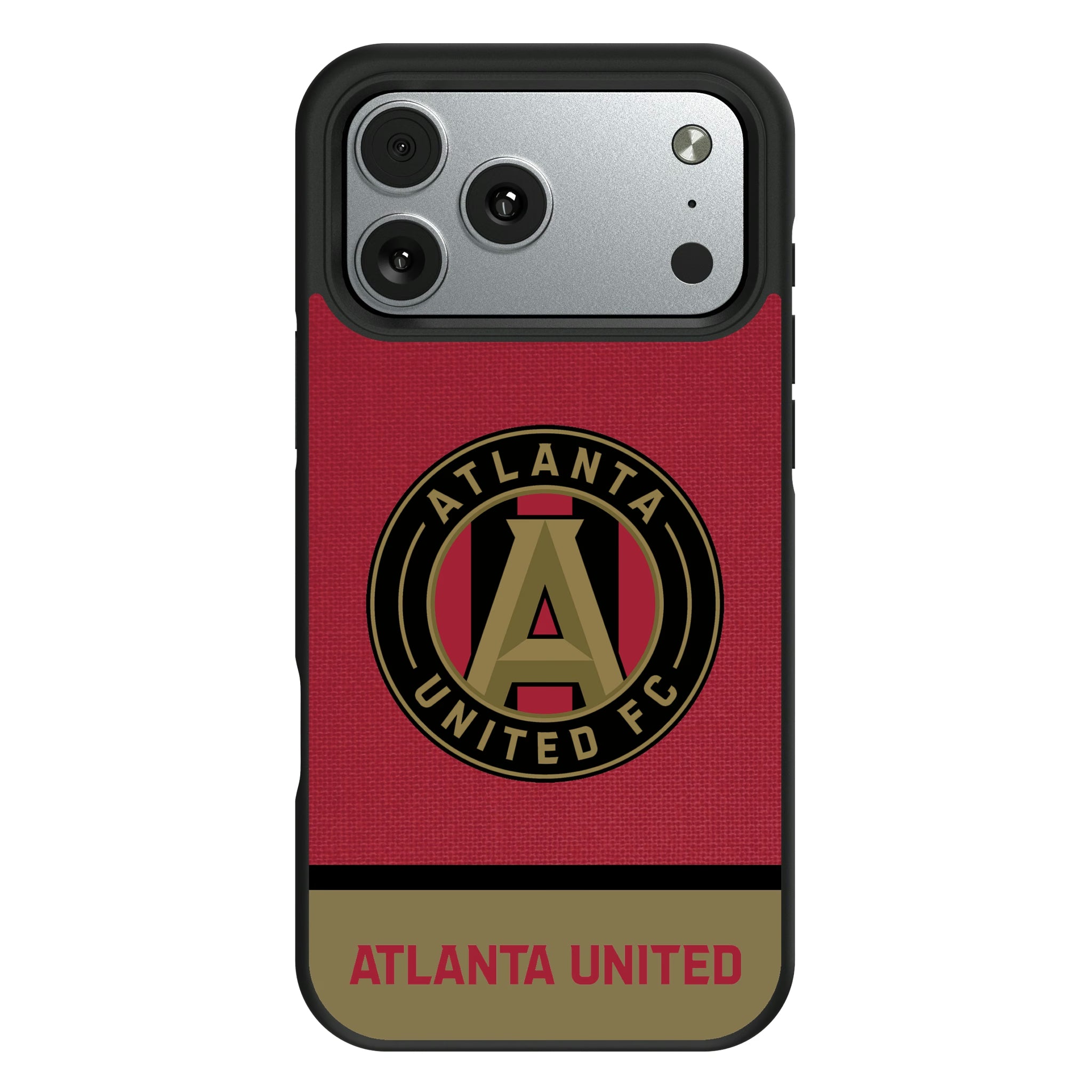 Atlanta United FC Endzone Solid iPhone Bump Phone Case for Apple iPhone#Device_iPhone 17 Pro Max