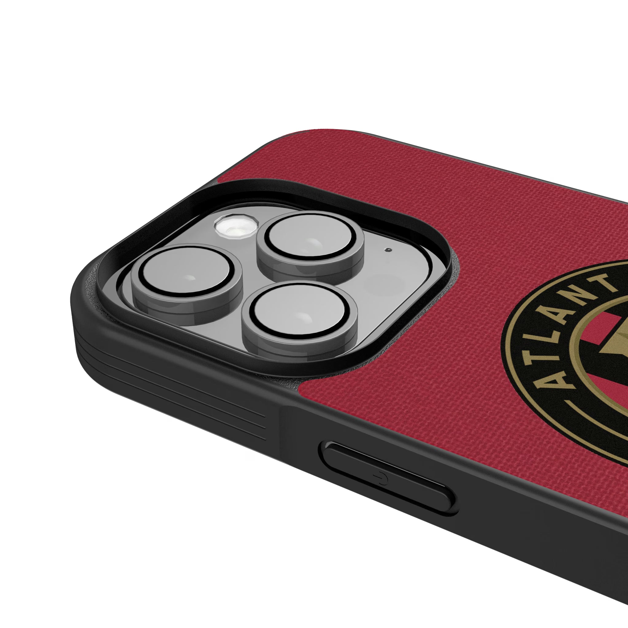 Atlanta United FC Endzone Solid iPhone Bump Phone Case for Apple iPhone - Detail