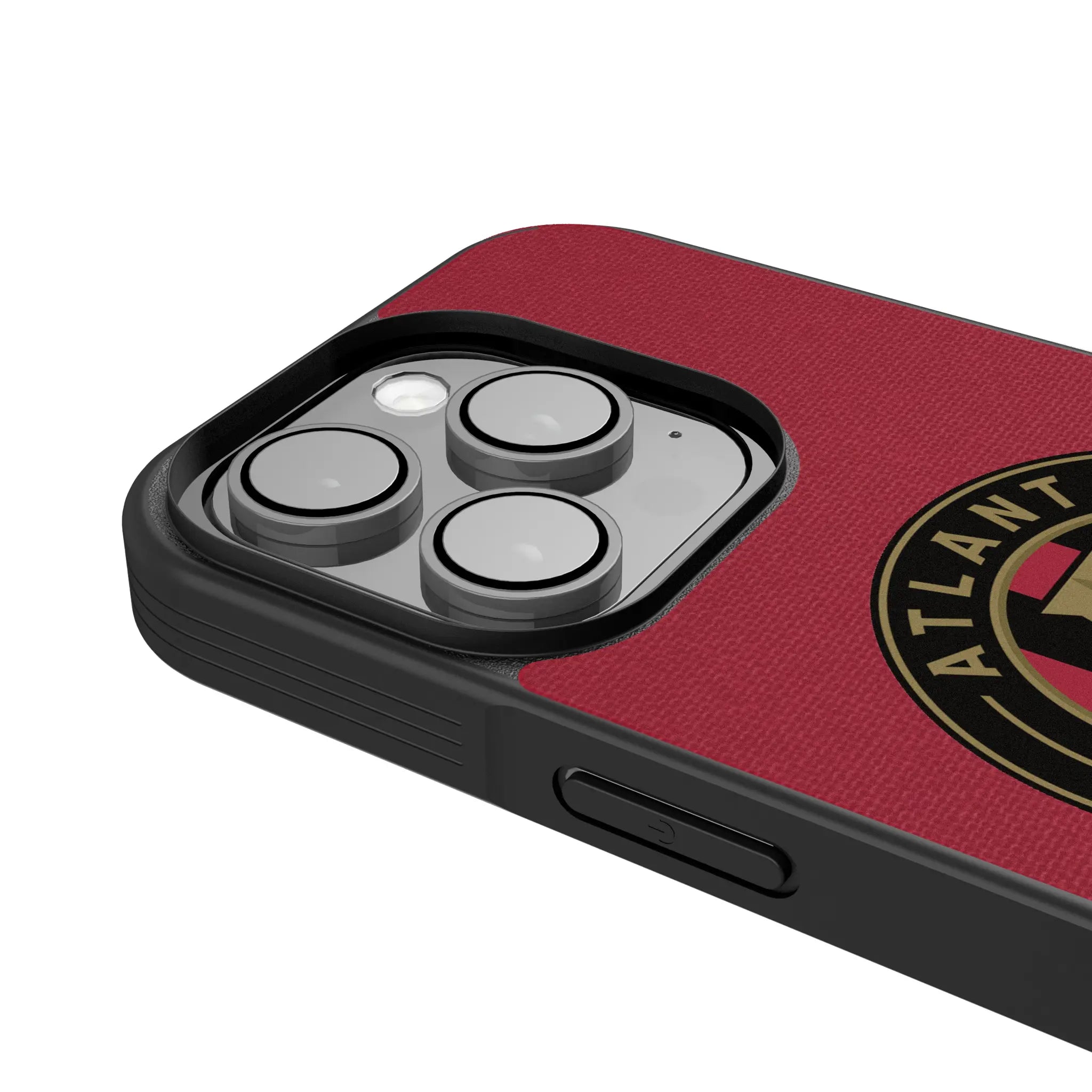 Atlanta United FC Endzone Solid iPhone Bump Phone Case for Apple iPhone - Detail