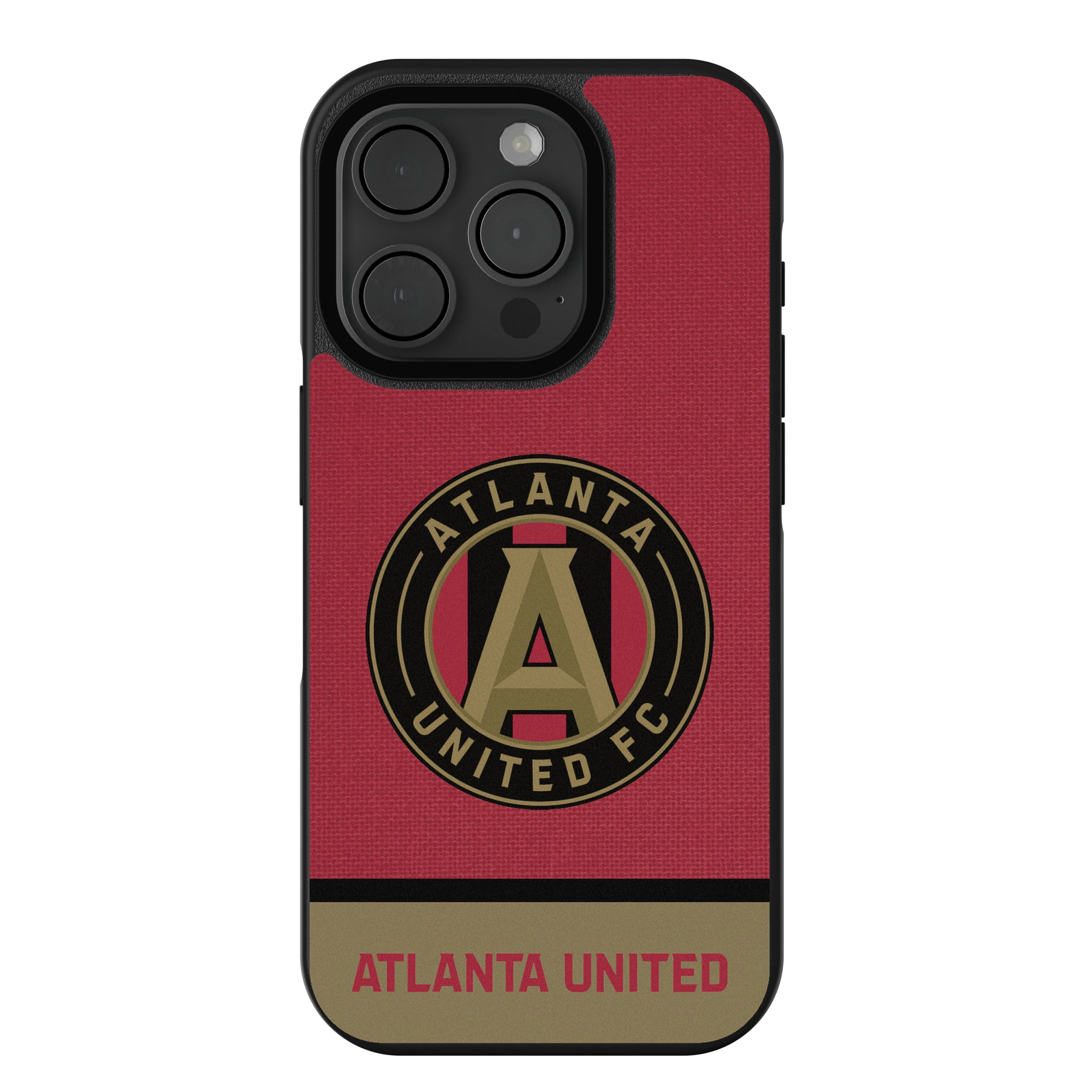 Atlanta United FC Endzone Solid iPhone Bump Phone Case for Apple iPhone