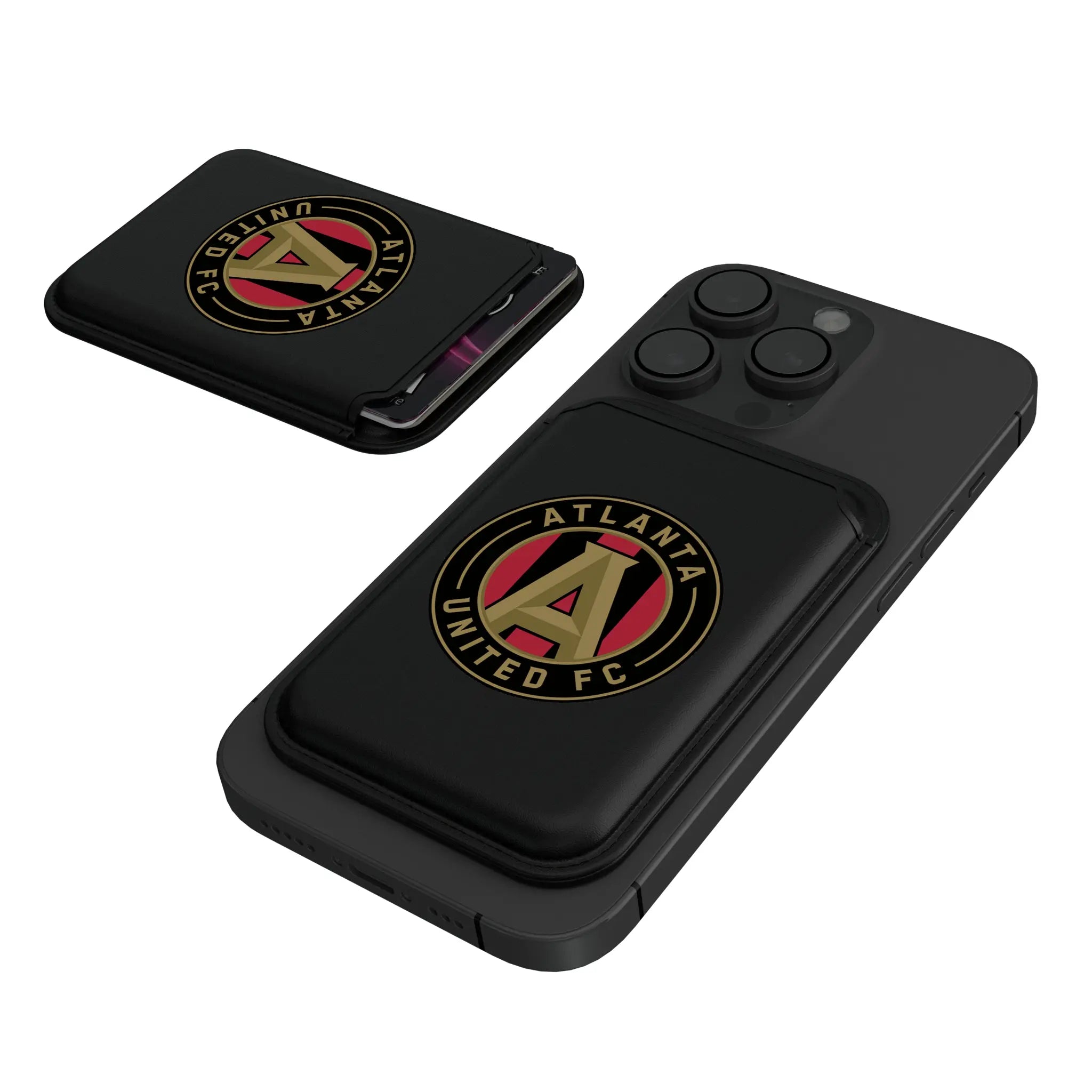 Atlanta United FC Insignia Black Magnetic Credit Card Wallet