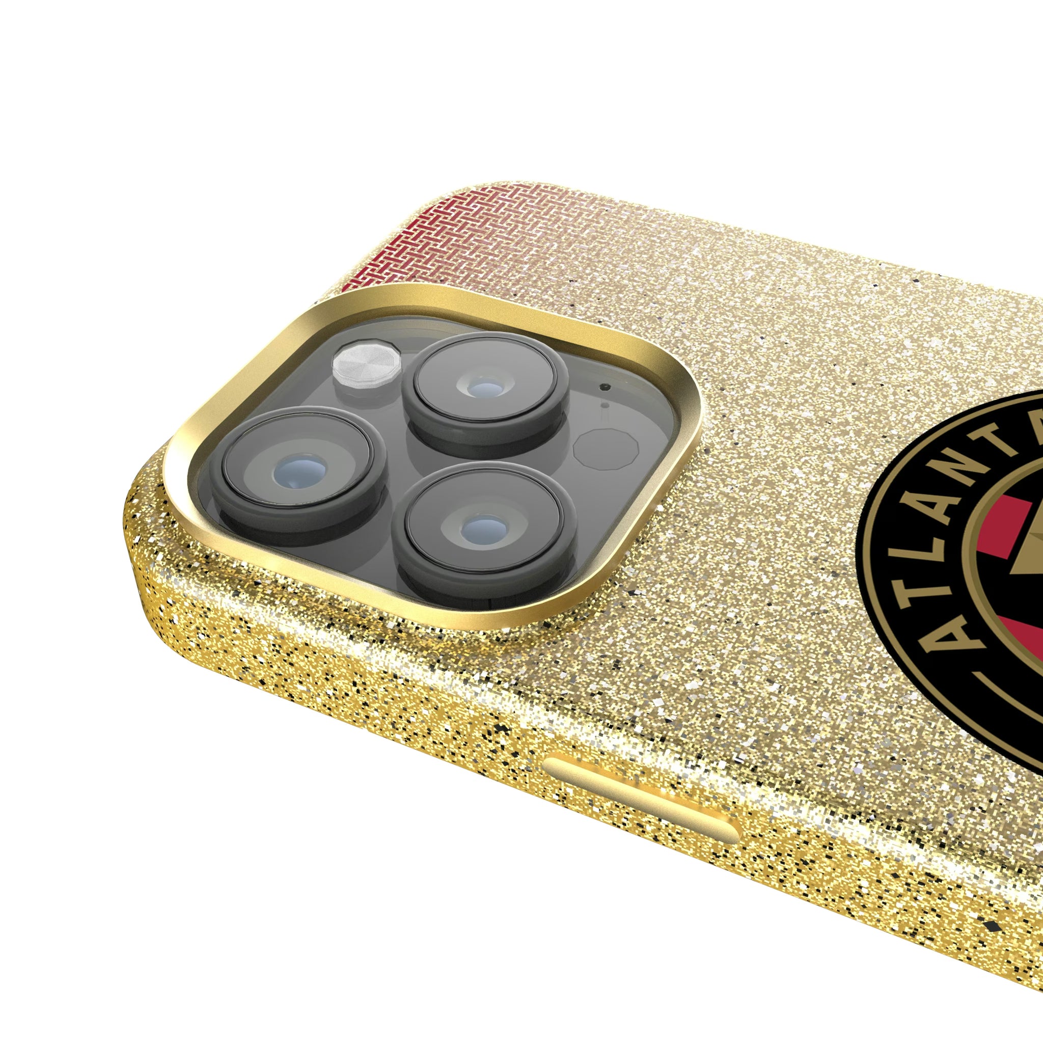 Atlanta United FC Linen iPhone Bling Phone Case for Apple iPhone - Detail