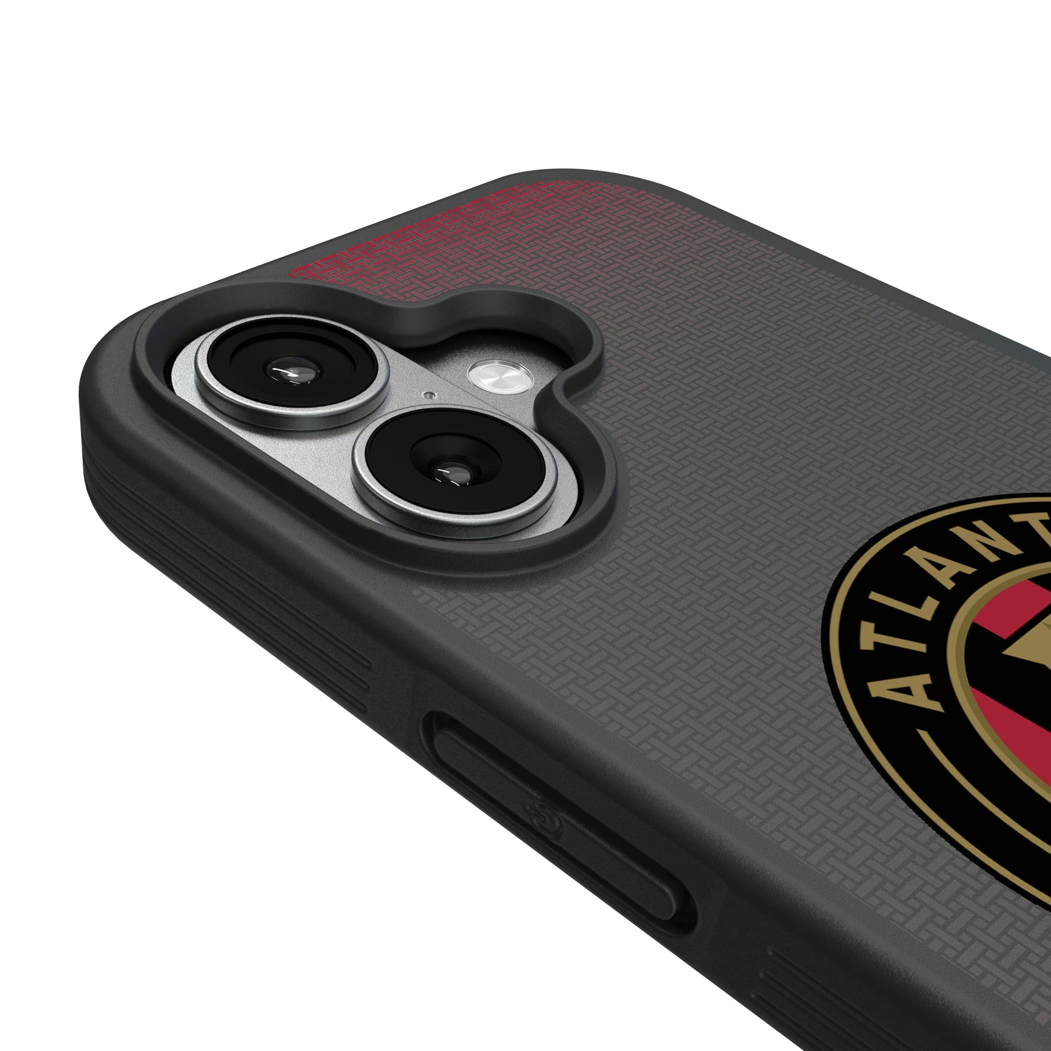 Atlanta United FC Linen iPhone Bump Phone Case for Apple iPhone - Detail#Device_iPhone 17