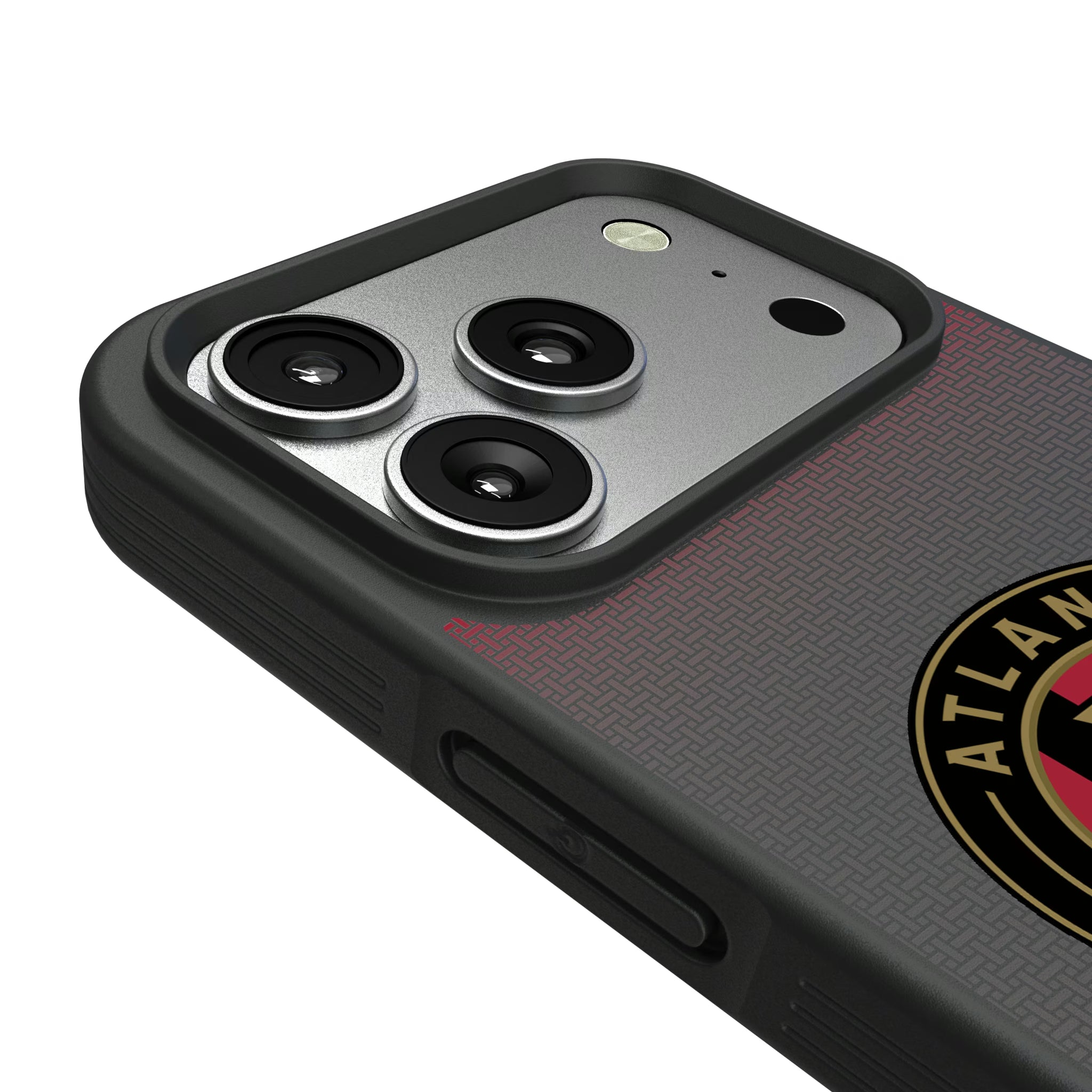 Atlanta United FC Linen iPhone Bump Phone Case for Apple iPhone - Detail#Device_iPhone 17 Pro