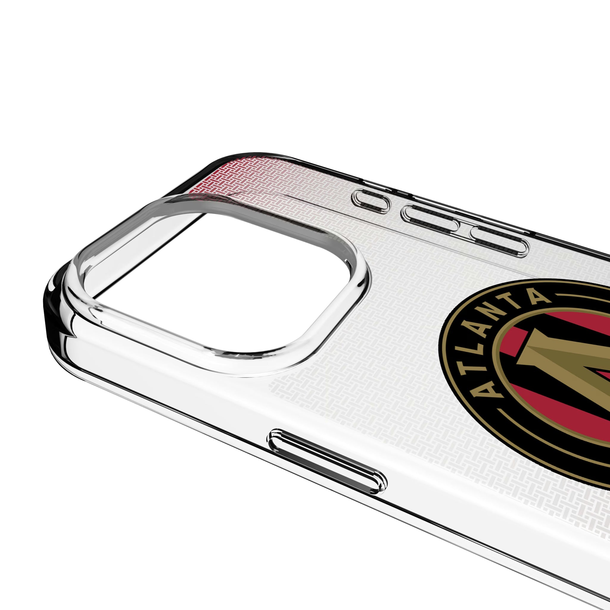 Atlanta United FC Linen iPhone Clear Phone Case for Apple iPhone - Detail